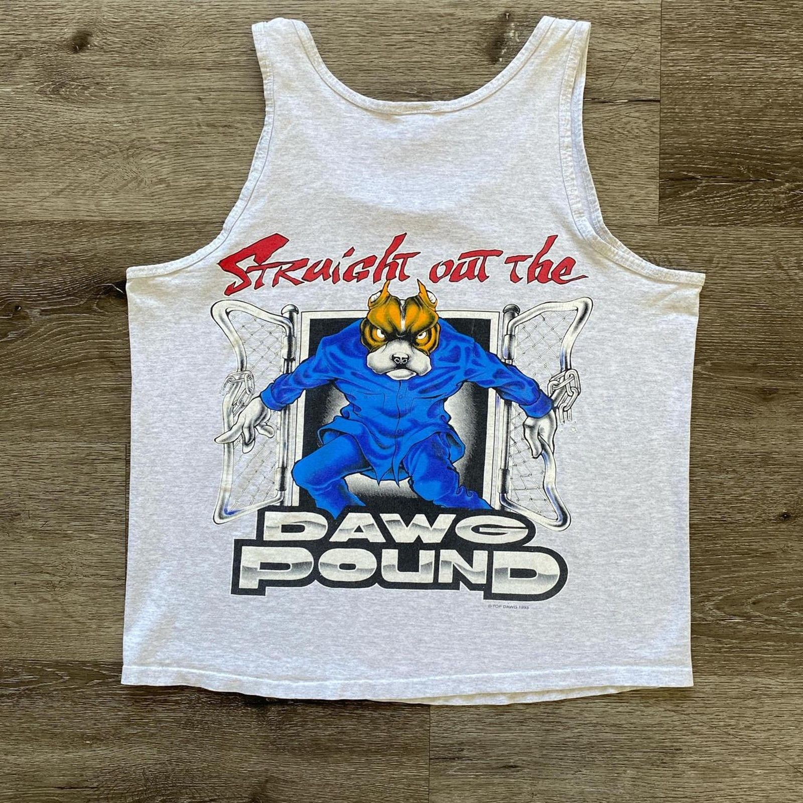 Top Dawg Entertainment Vintage Top Dawg Tank Top Size US L / EU 52-54 / 3 - 2 Thumbnail