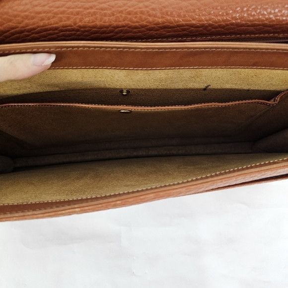 Dooney & Bourke Vintage Dooney & Bourke camel brown leather folio briefcase Size ONE SIZE - 9 Thumbnail