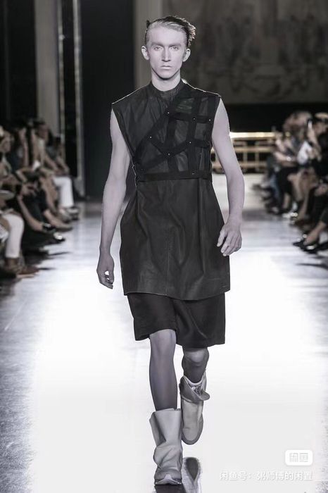 Rick Owens Rick Owens 15ss FAUN Webbing Strap Sleevless Top | Grailed