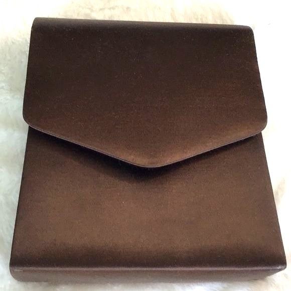 Vintage Satin Shoulder/Crossbody Handbag Slip Pocket Inside