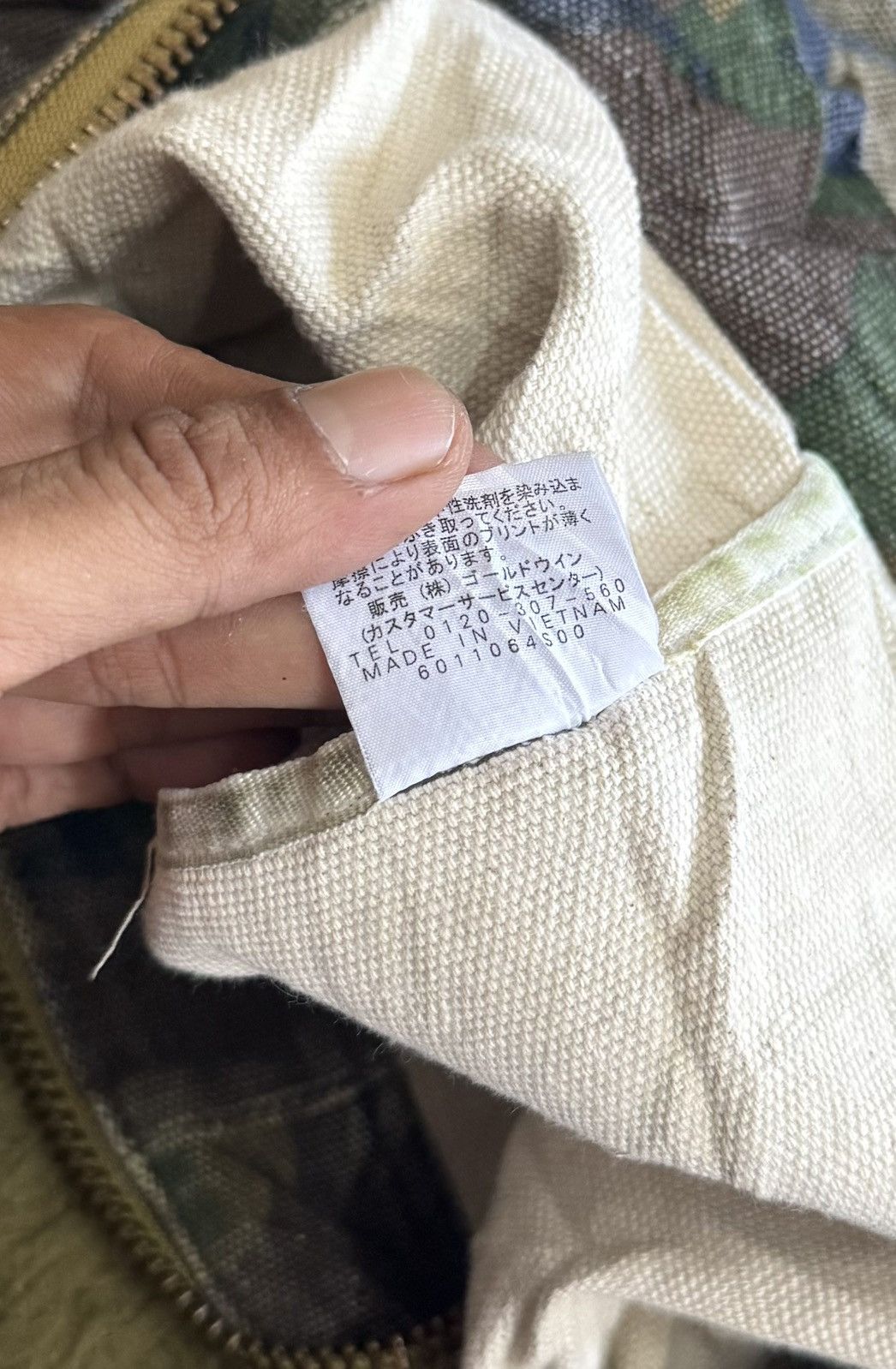 The North Face The North Face Purple Label Canvas Camouflage Bag Size ONE SIZE - 6 Thumbnail