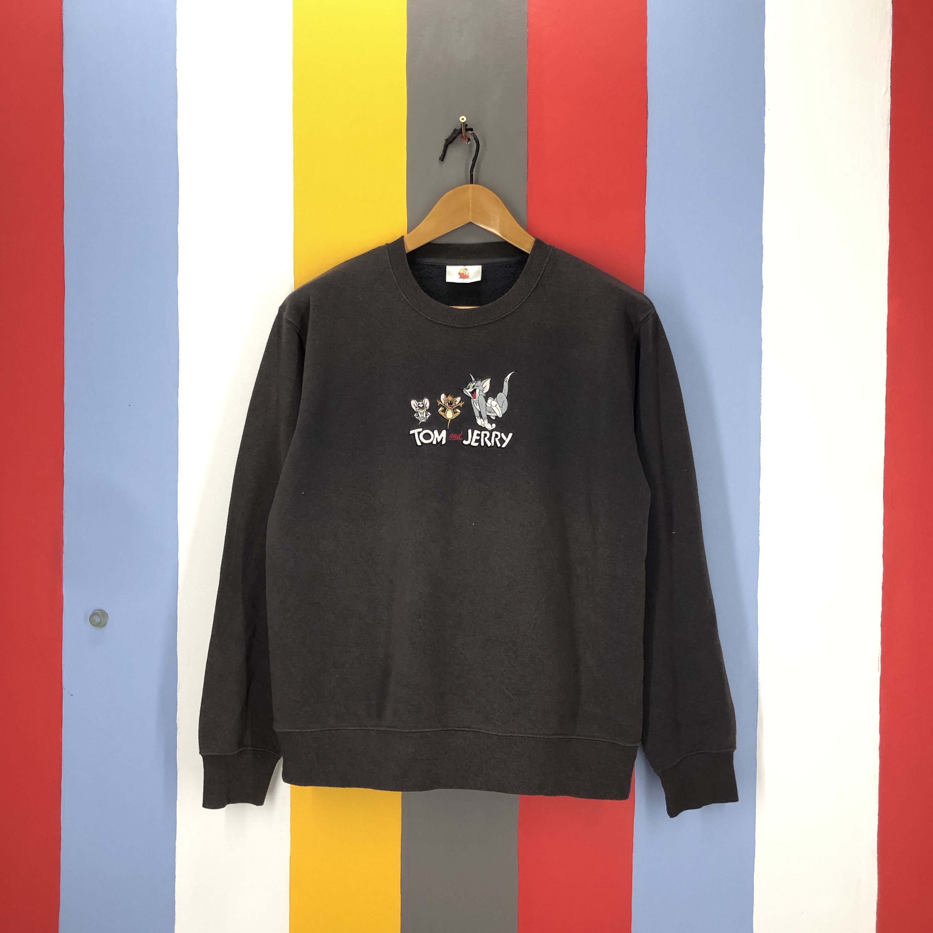 Cartoon Network TOM AND JERRY Faded Crew Neck Sweatshirt #1611/02 Size US M / EU 48-50 / 2 - 1 Thumbnail