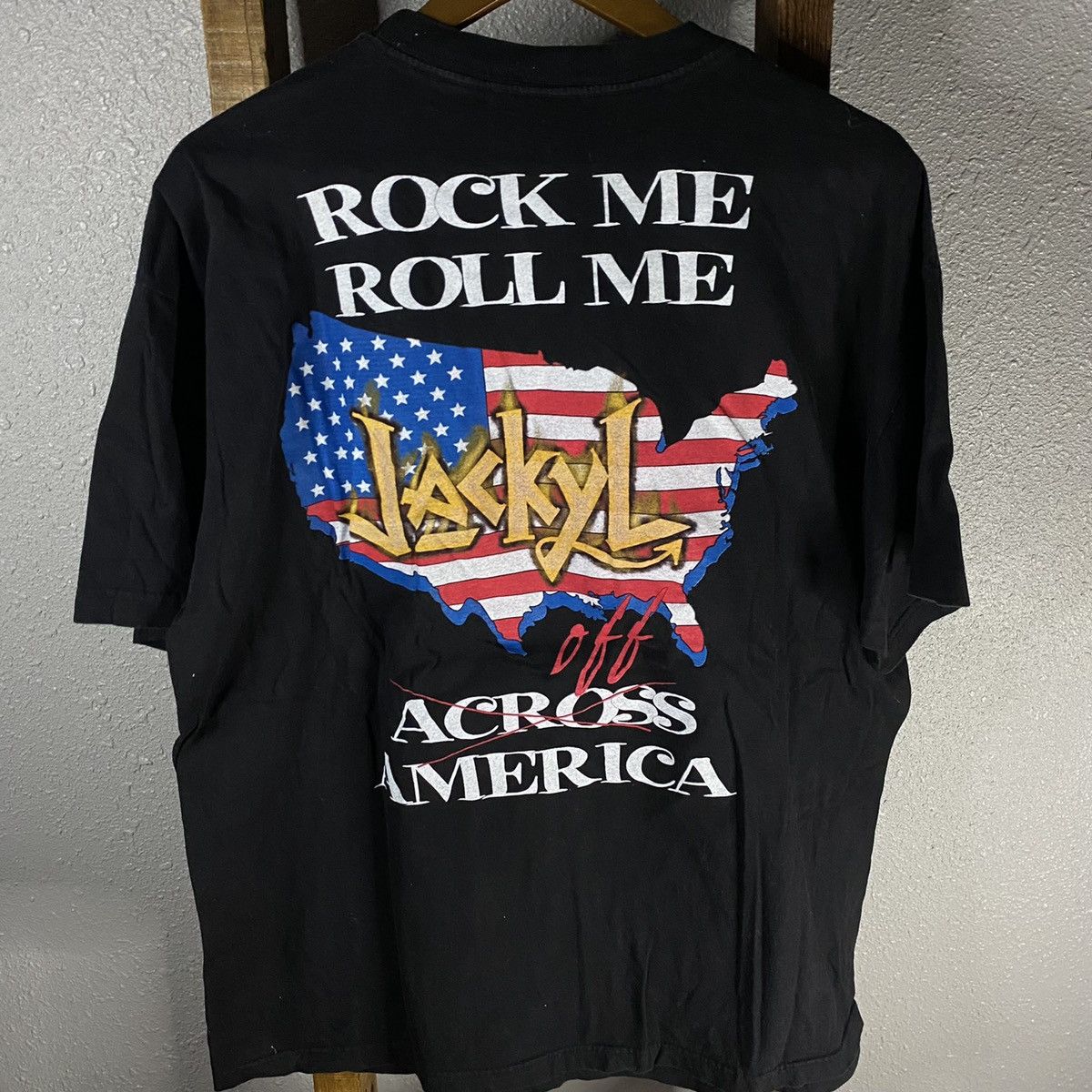 Band Tees × Vintage 1990s Jackyl USA Tour band tee Size US XL / EU 56 / 4 - 3 Thumbnail