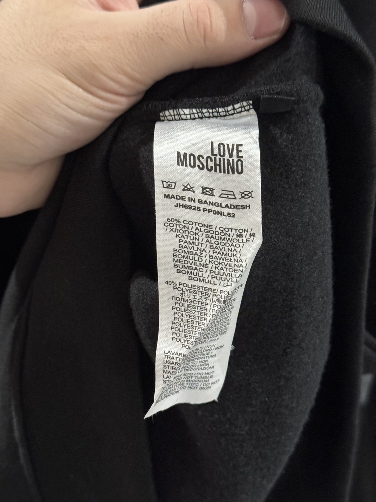 Other Men’s Love Moschino Jumper Size US M / EU 48-50 / 2 - 4 Thumbnail