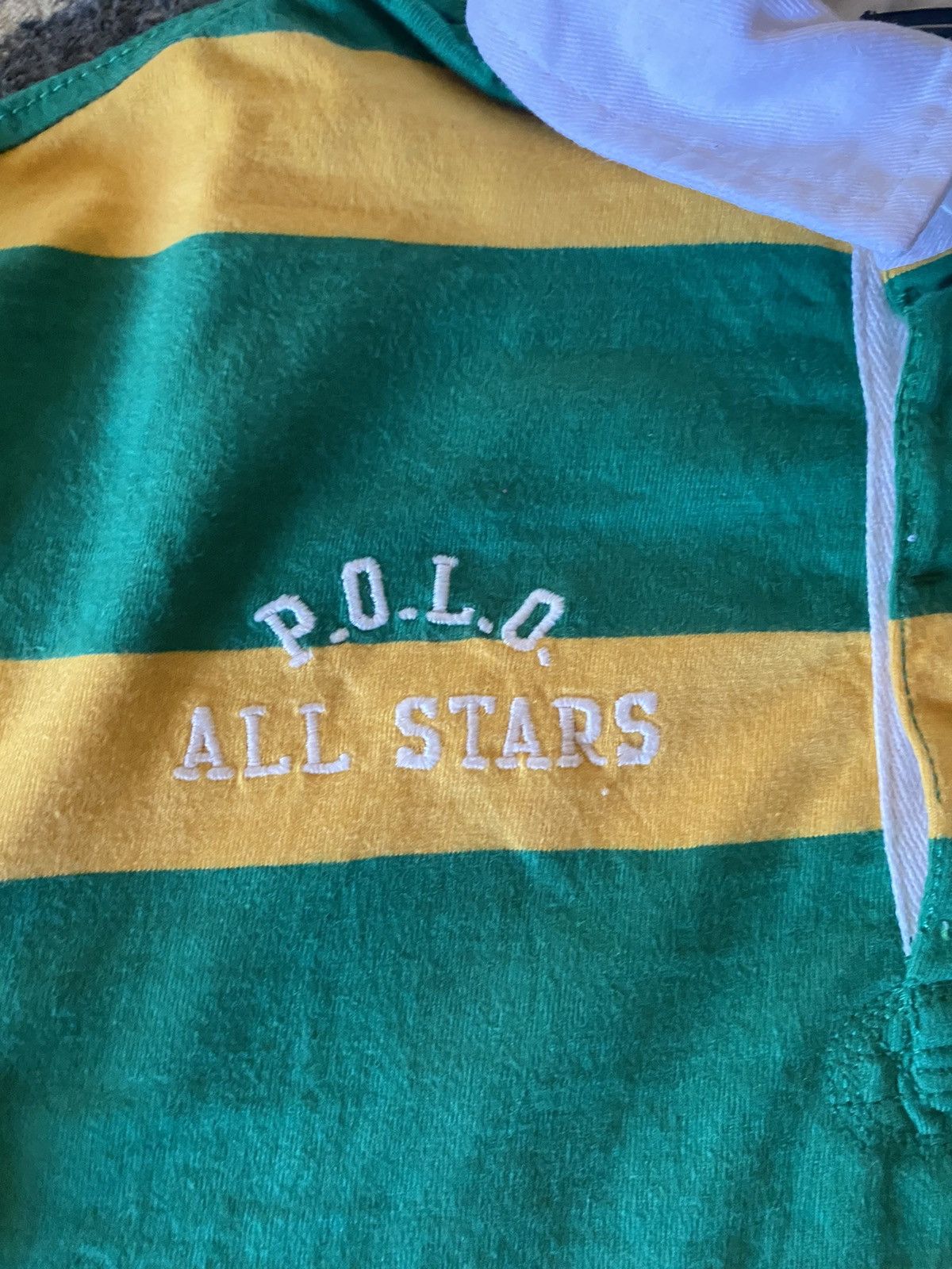 Polo Ralph Lauren 🔥RARE🔥🔥Polo Ralph Lauren Striped Polo Tee Size US S / EU 44-46 / 1 - 4 Thumbnail