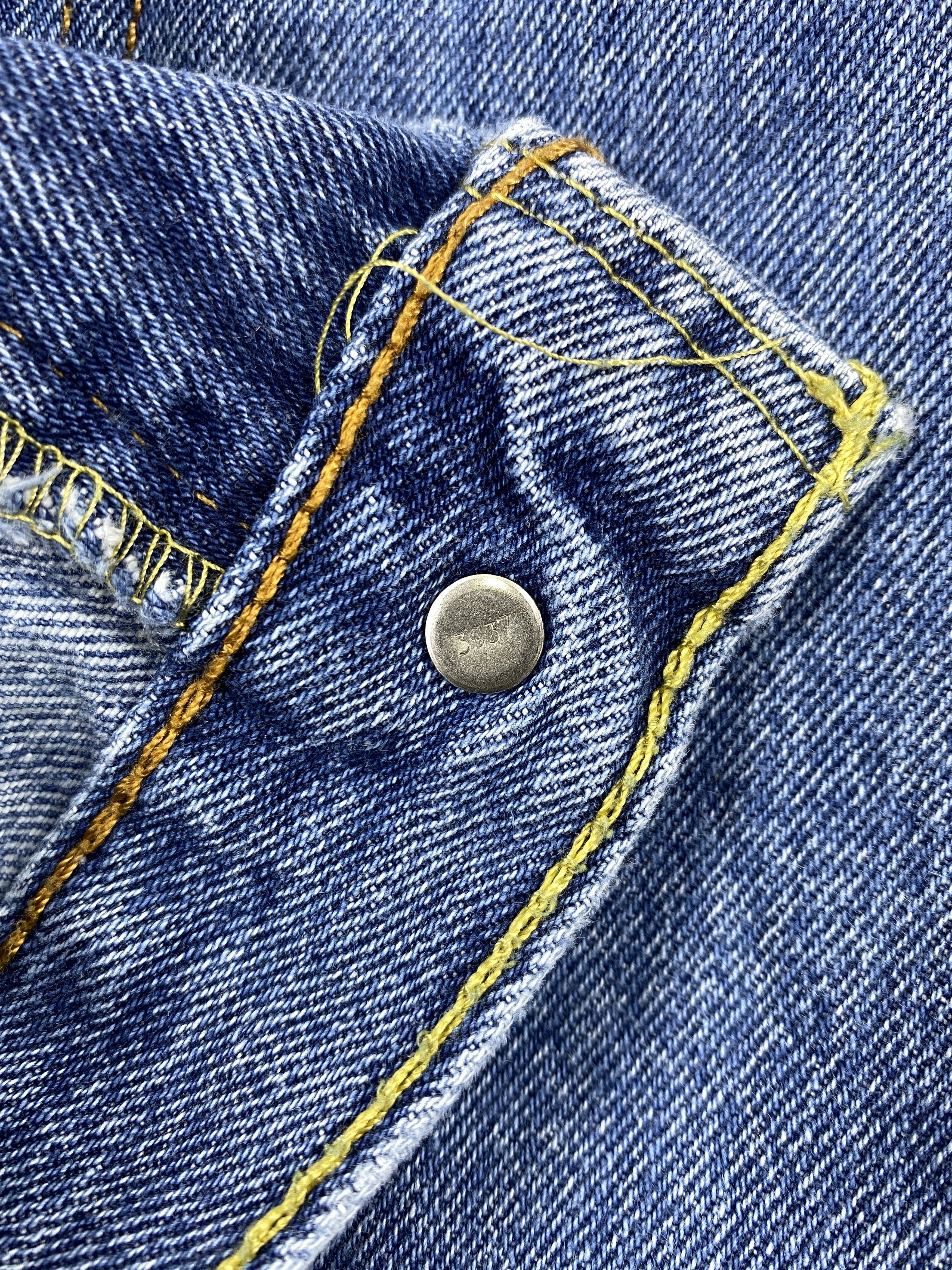 Levi's Blue Levi's 550 Jeans 38x30.5 Denim -JN1488 Size US 34 / EU 50 - 7 Thumbnail