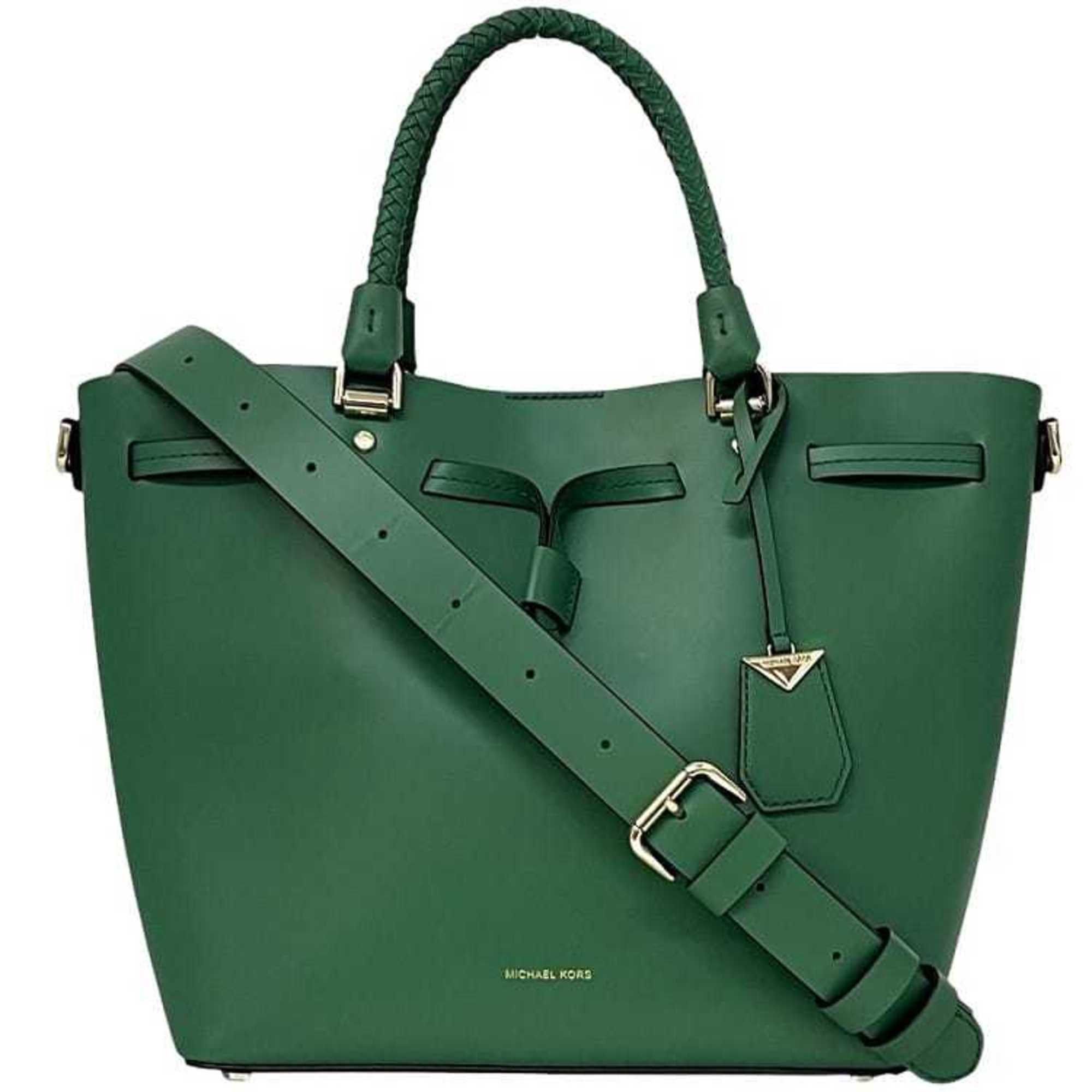 Michael Kors Michael Kors 2-way bag ec-24210 Green Blakely 30H8TZLM2L Leather MICHAEL KORS Tote Bag Shoulder Size ONE SIZE - 1 Thumbnail
