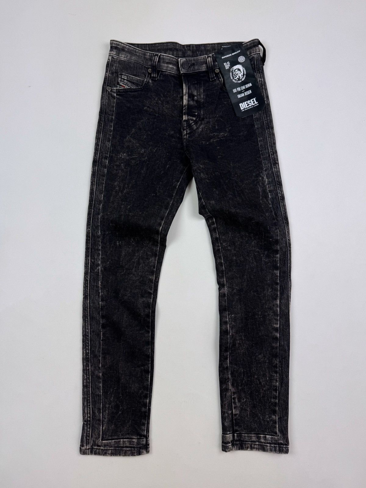 Diesel New! Diesel Babhila Skinny Washed Black Women’s Jeans Size 28" / US 6 / IT 42 - 1 Thumbnail