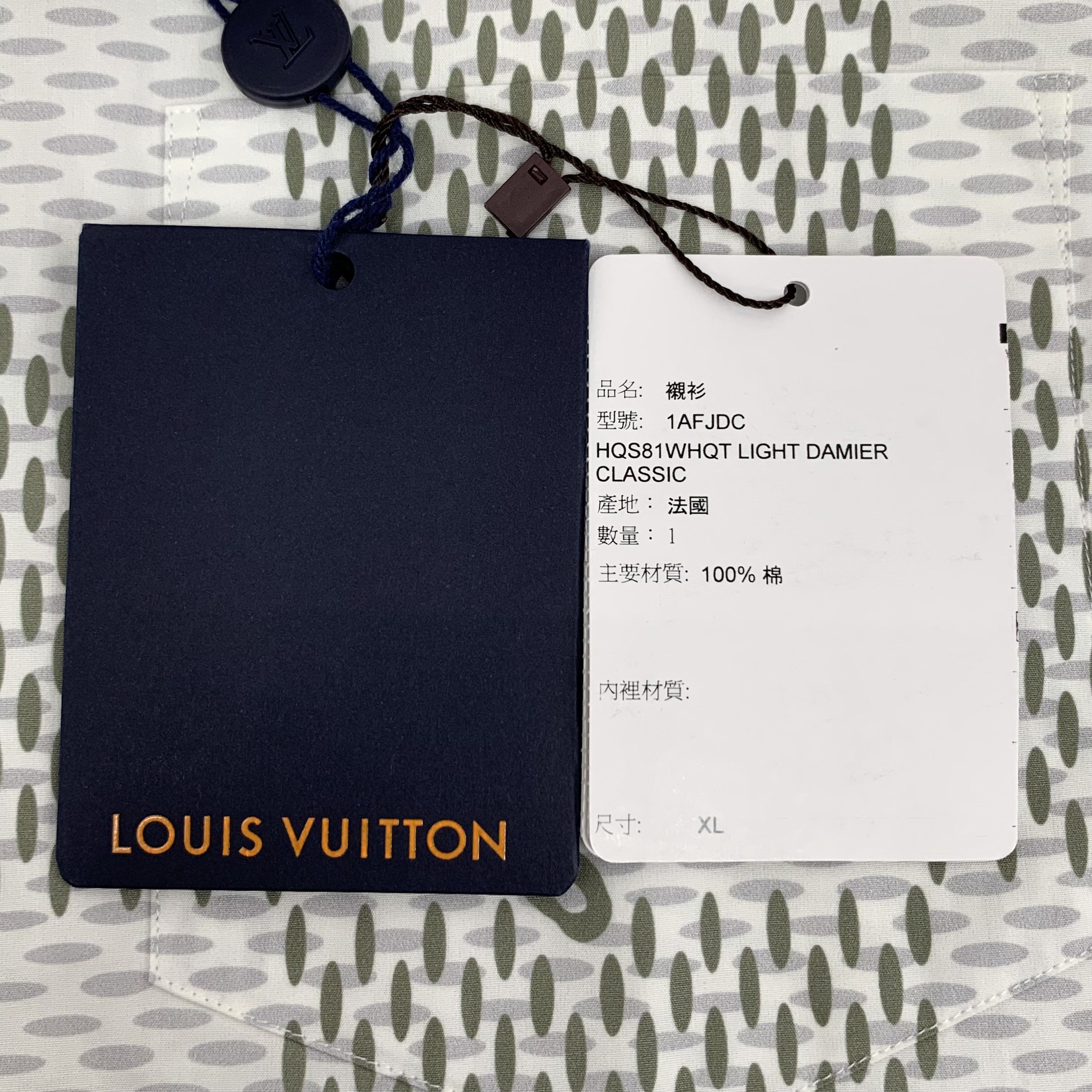 Louis Vuitton Louis Vuitton Damier Shirt Multi (XL) Size US XL / EU 56 / 4 - 6 Thumbnail