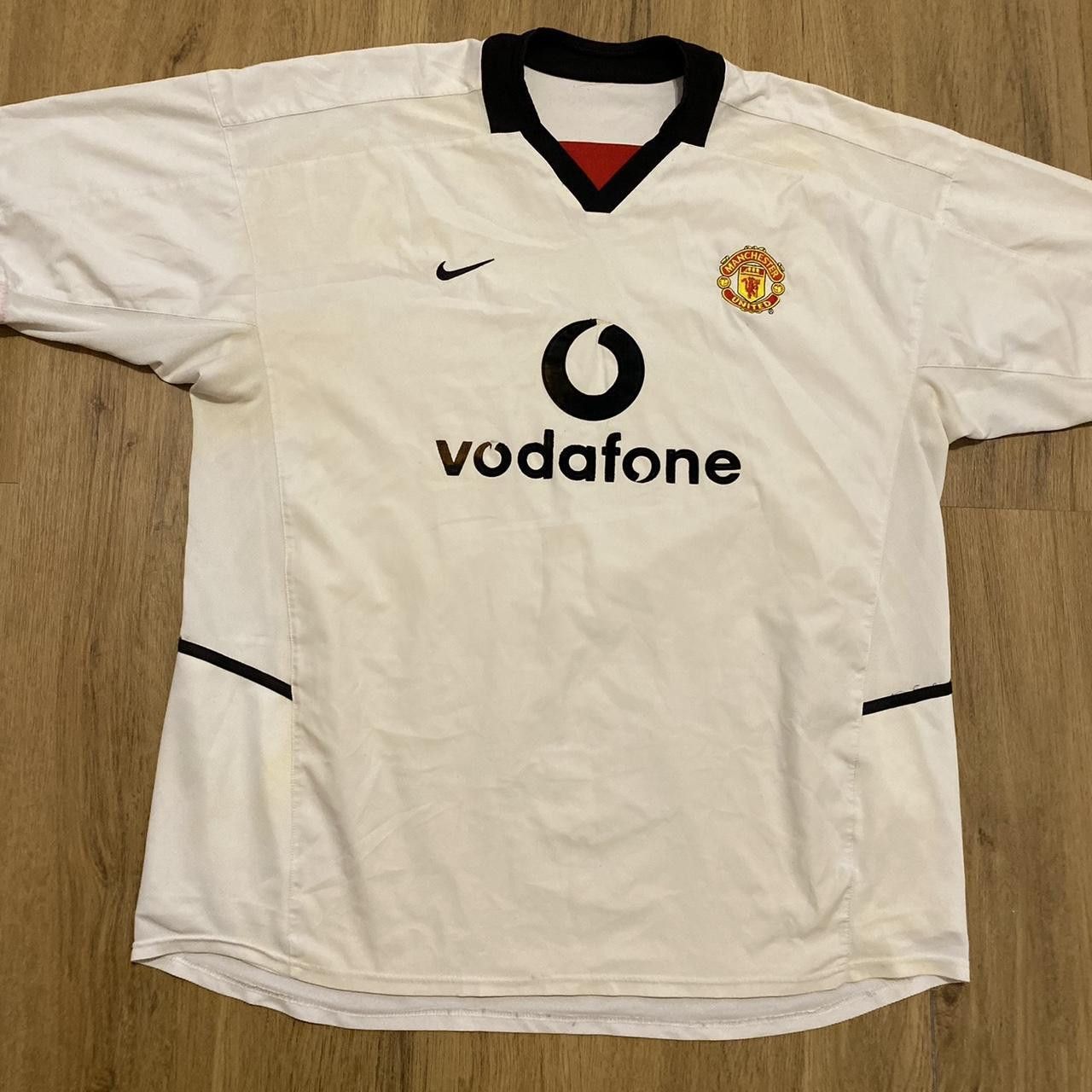 Nike 2003-05 Manchester United Nike Away Football Shirt Size US XL / EU 56 / 4 - 1 Thumbnail