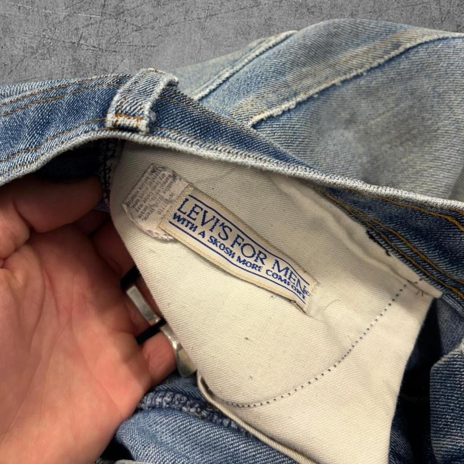 Levi's Vintage 1979 Levi 207 Orange Tab Bootcut Jeans Size US 33 - 6 Thumbnail