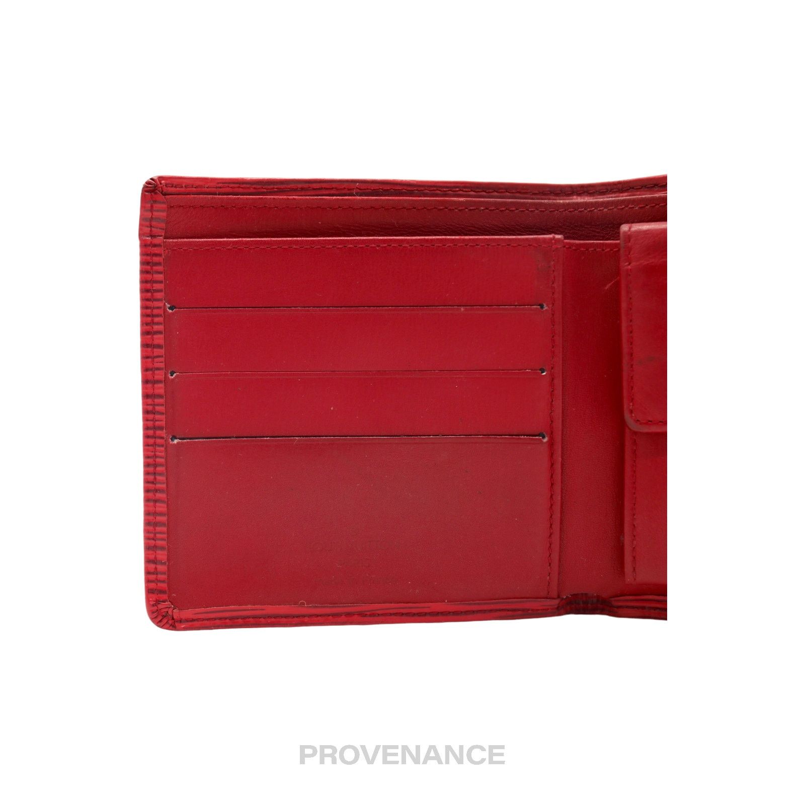 Louis Vuitton 🔴 Louis Vuitton Marco Wallet - Red Epi Leather Size ONE SIZE - 7 Thumbnail