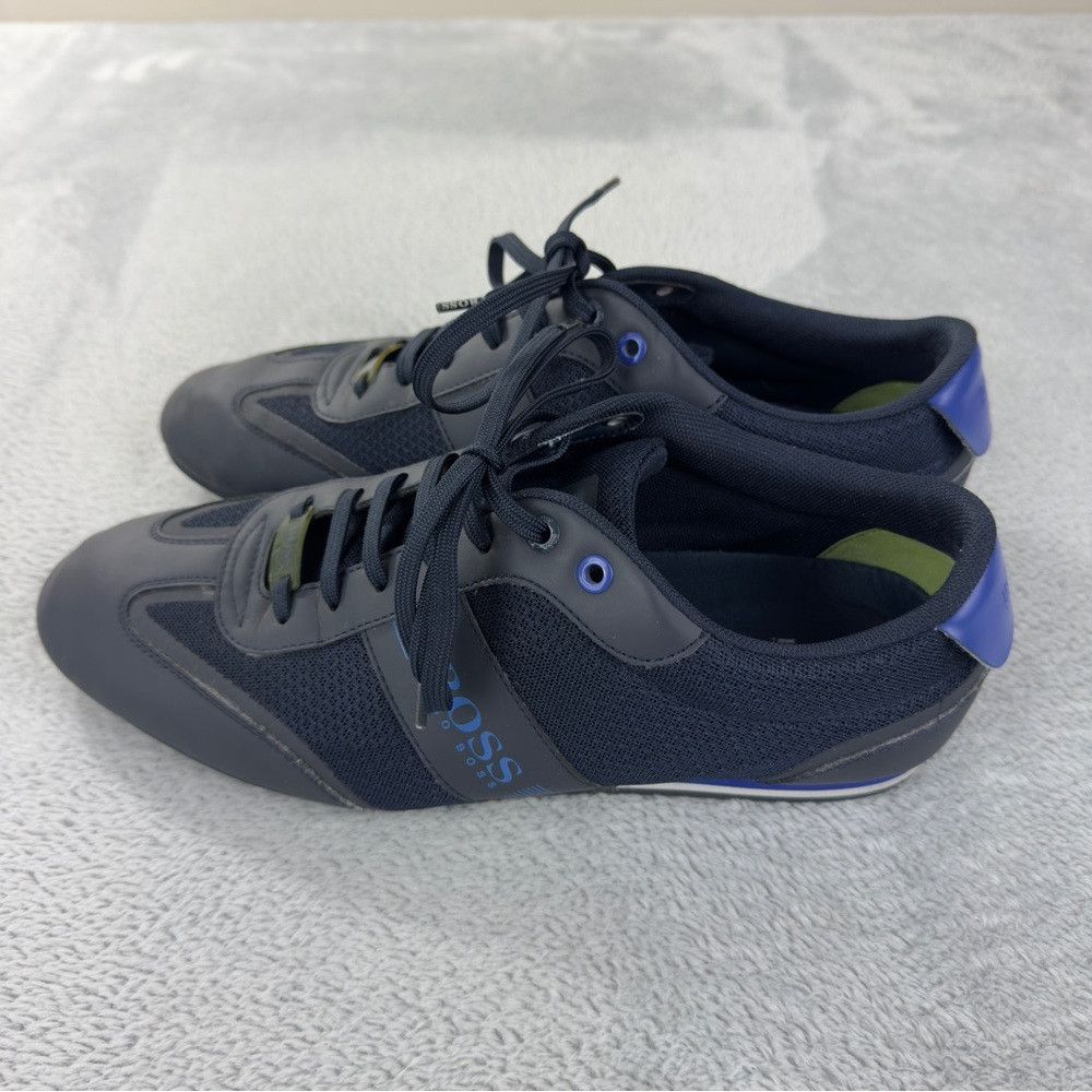 Hugo Boss Hugo Boss Low Top Blue Sneakers Men's Sz 11 US/10 UK/44 EU Size US 11 / EU 44 - 7 Thumbnail