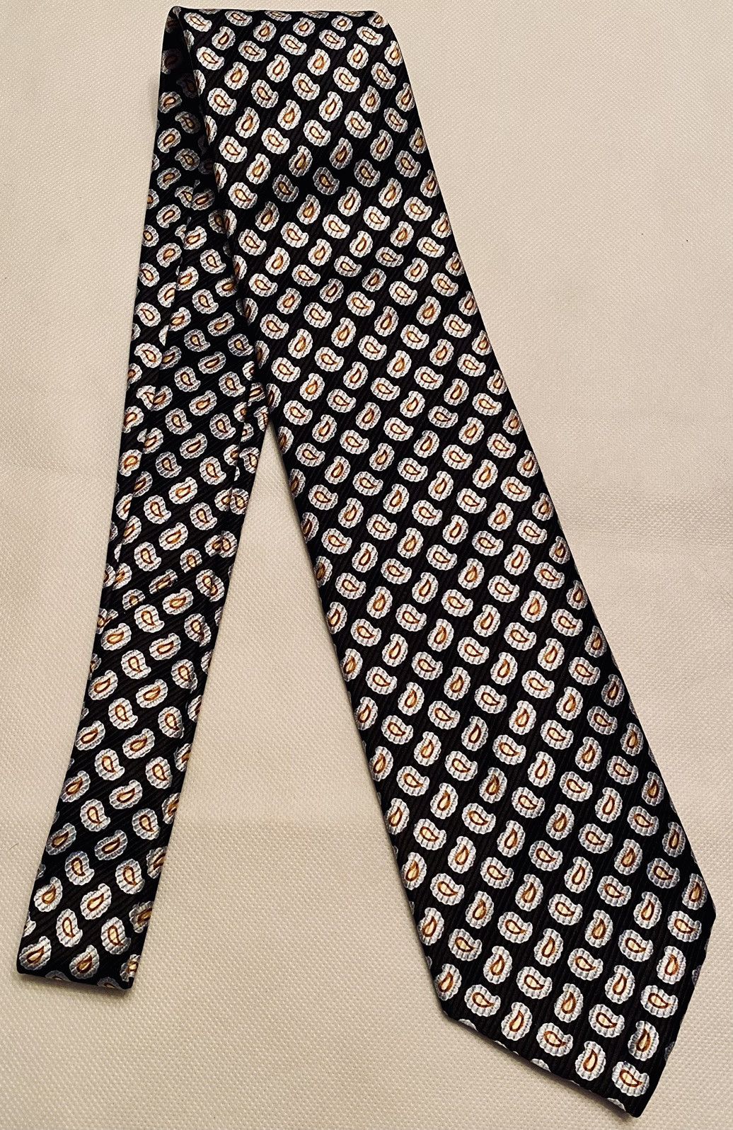 Robert Talbott Robert Talbott 🇺🇸 Carmel LE Navy seven fold tie #33 of 40 NWT Size ONE SIZE - 14 Thumbnail