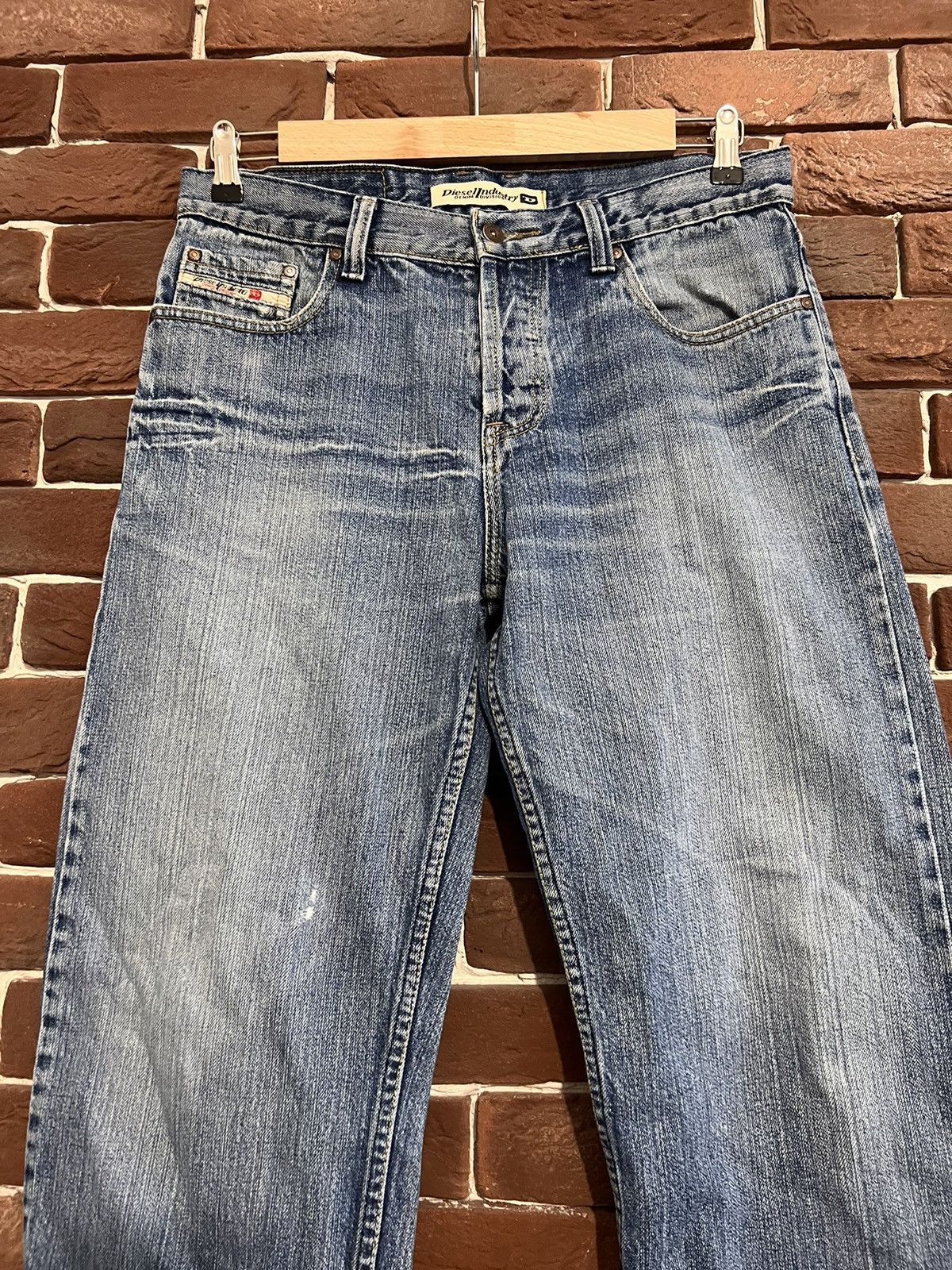 Diesel Vintage Y2k Rare Diesel Jeans Denim Pant Punk Rock Hype Size US 34 / EU 50 - 3 Thumbnail