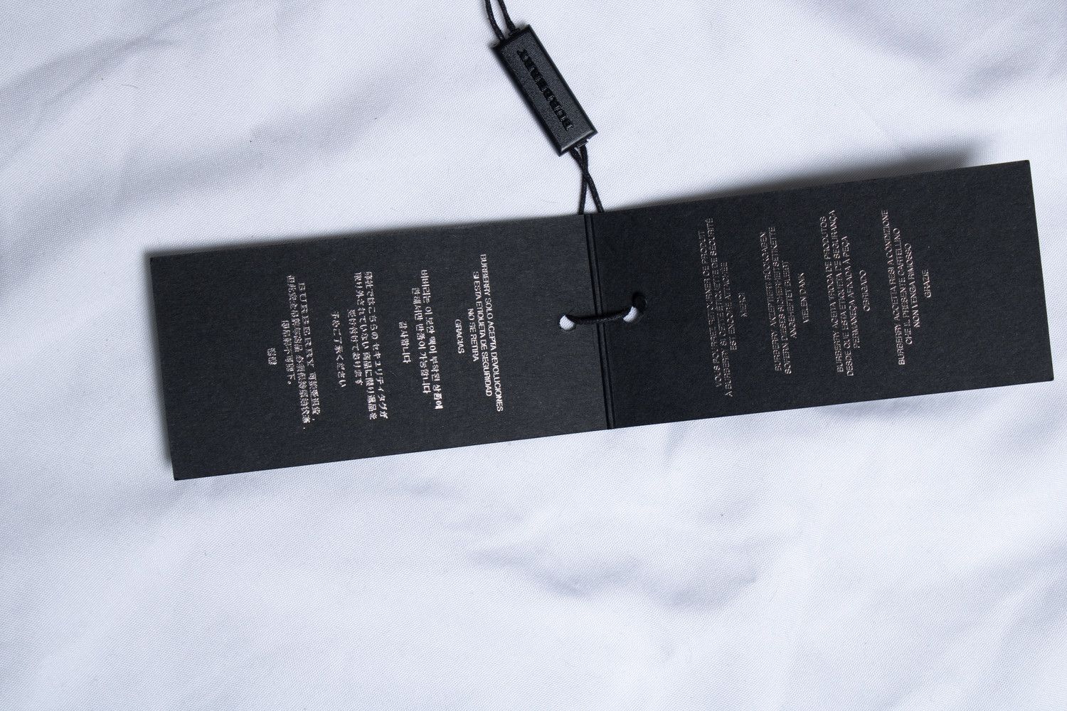Burberry Burberry, orange tie scarf Size ONE SIZE - 4 Thumbnail