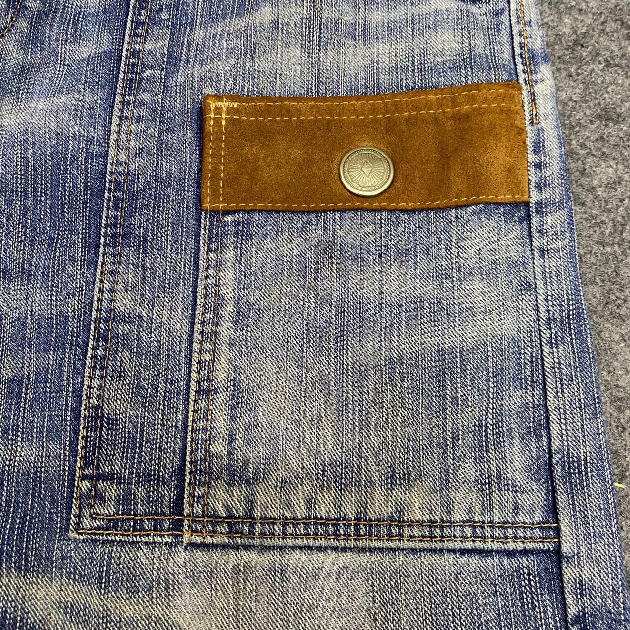 Edwin Vintage Edwin Bush Pants Distressed Denim Size US 32 / EU 48 - 11 Thumbnail