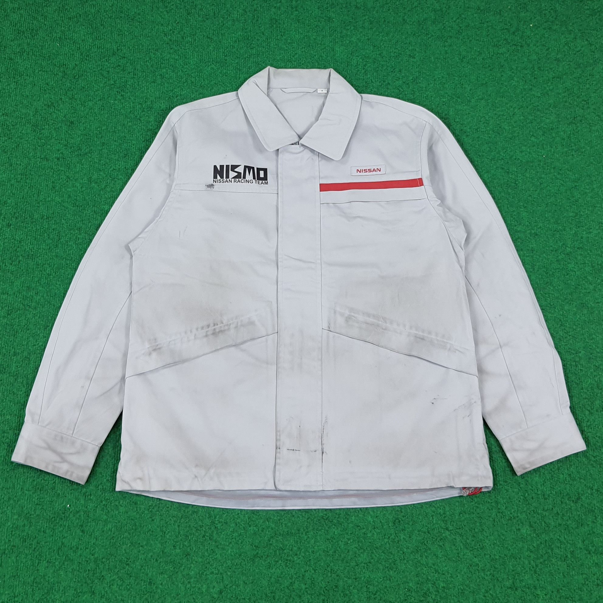 Japanese Brand × Vintage Vintage NISMO Nissan Racing Team Japan Motorsports Jacket Size US M / EU 48-50 / 2 - 2 Thumbnail