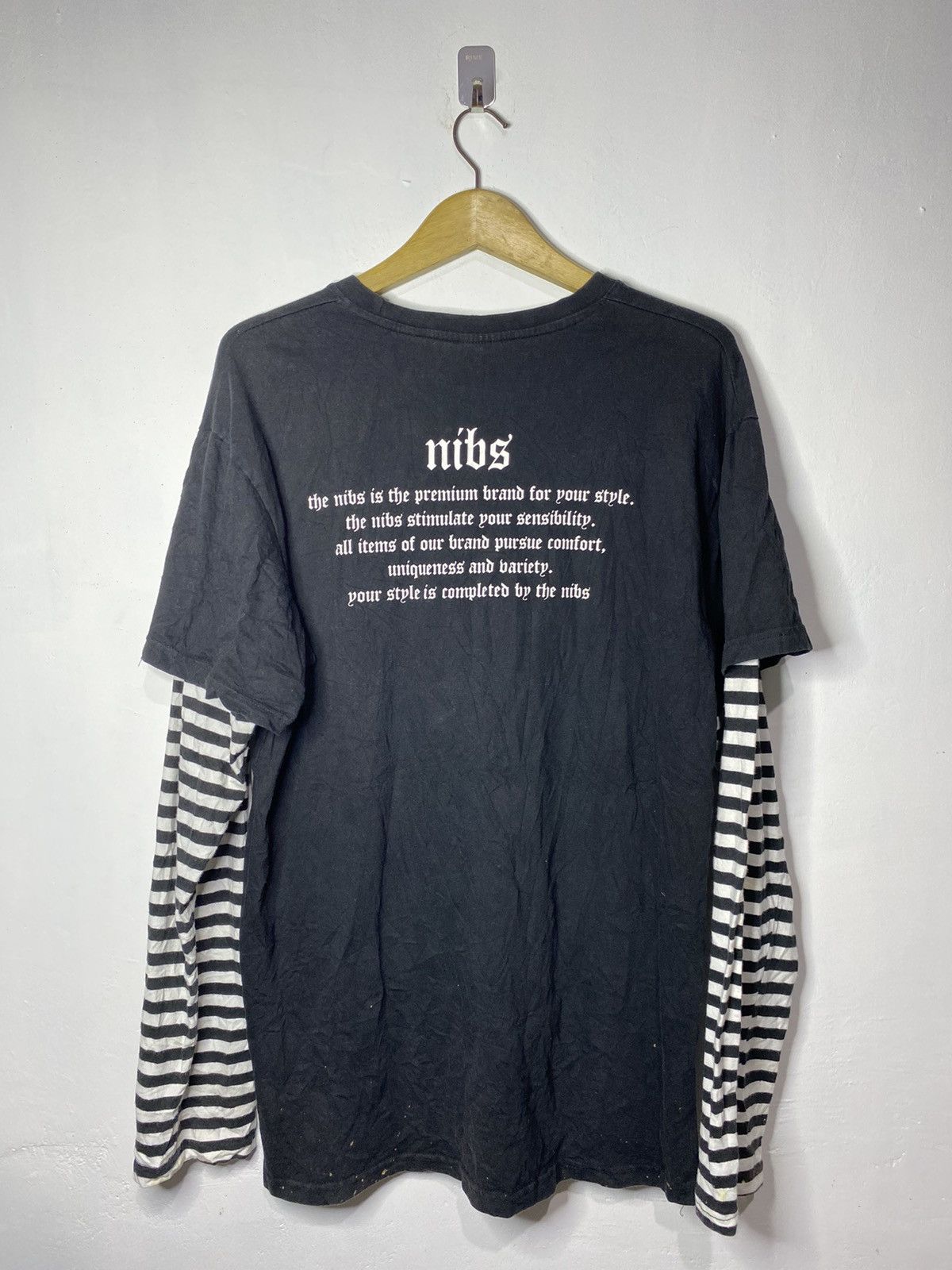 If Six Was Nine × Japanese Brand × Le Grande Bleu (L.G.B.) NIBS Urban unique style scandinavia double layers tee Size US L / EU 52-54 / 3 - 1 Thumbnail