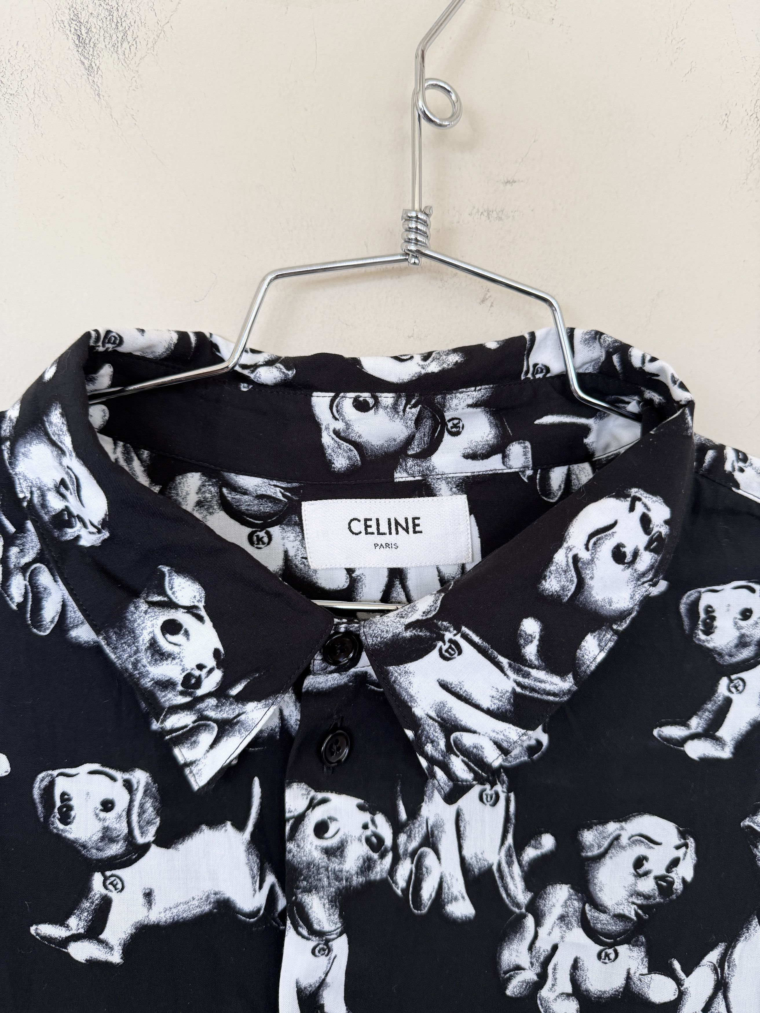 Celine Celine Dalmations Button Up NWT Size US XL / EU 56 / 4 - 6 Thumbnail