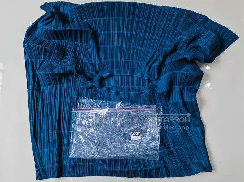 Issey Miyake Issey Miyake Blue Long Sleeve Size L / US 10 / IT 46 - 5 Thumbnail
