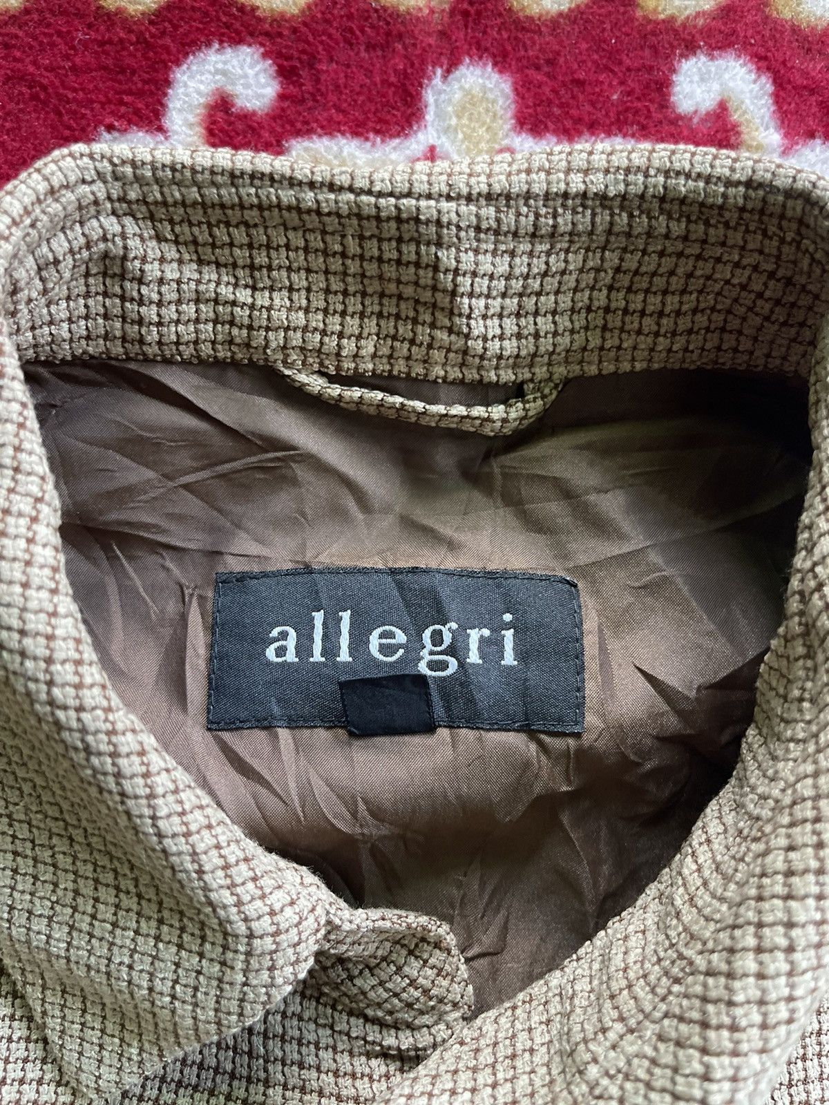 Allegri Checkered Vintage Allegri Jacket - Sophisticated Heritage Size US M / EU 48-50 / 2 - 3 Thumbnail