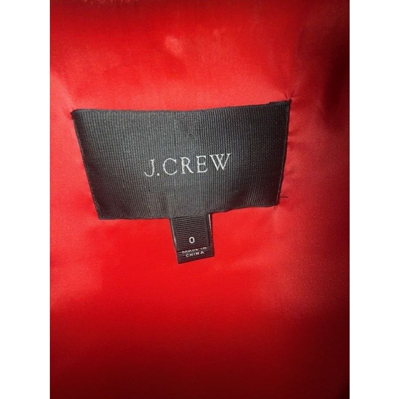 J.Crew J.Crew Red Sheath Dress Gold Zipper Detail 3/4 Sleeve Size 0 Size XS / US 0-2 / IT 36-38 - 8 Thumbnail