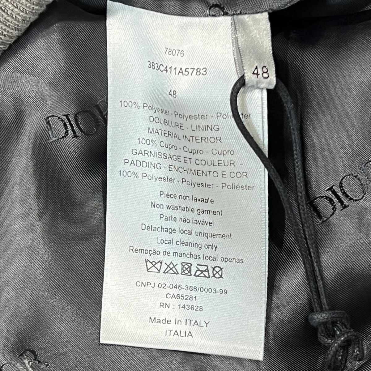 Dior Christian Dior 2023SS Duncan Grant Reflective Anorak Jacket Size US M / EU 48-50 / 2 - 9 Thumbnail