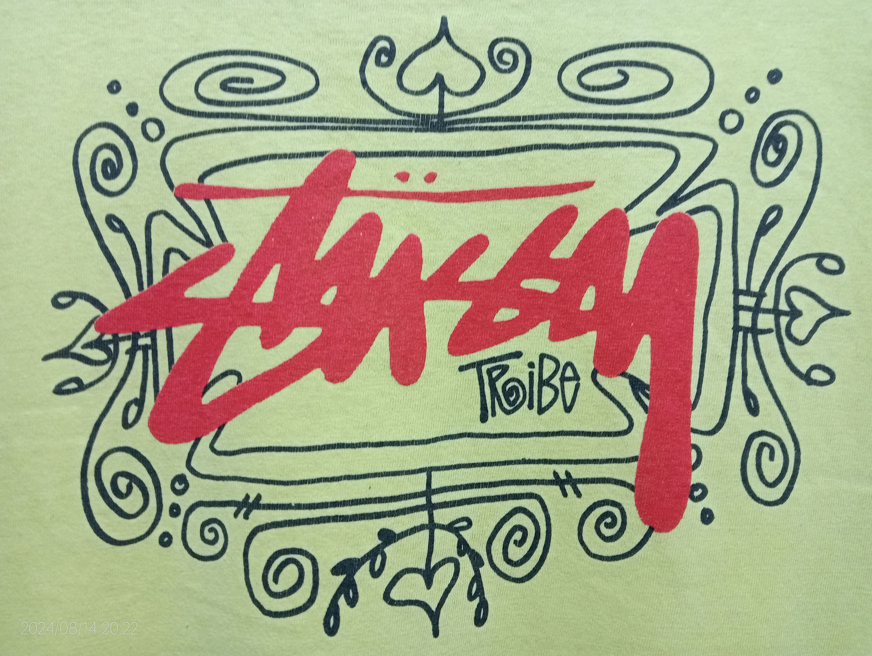 Stussy Vintage Distressed Stussy Tribe Tee Very Rare Size US XL / EU 56 / 4 - 2 Thumbnail