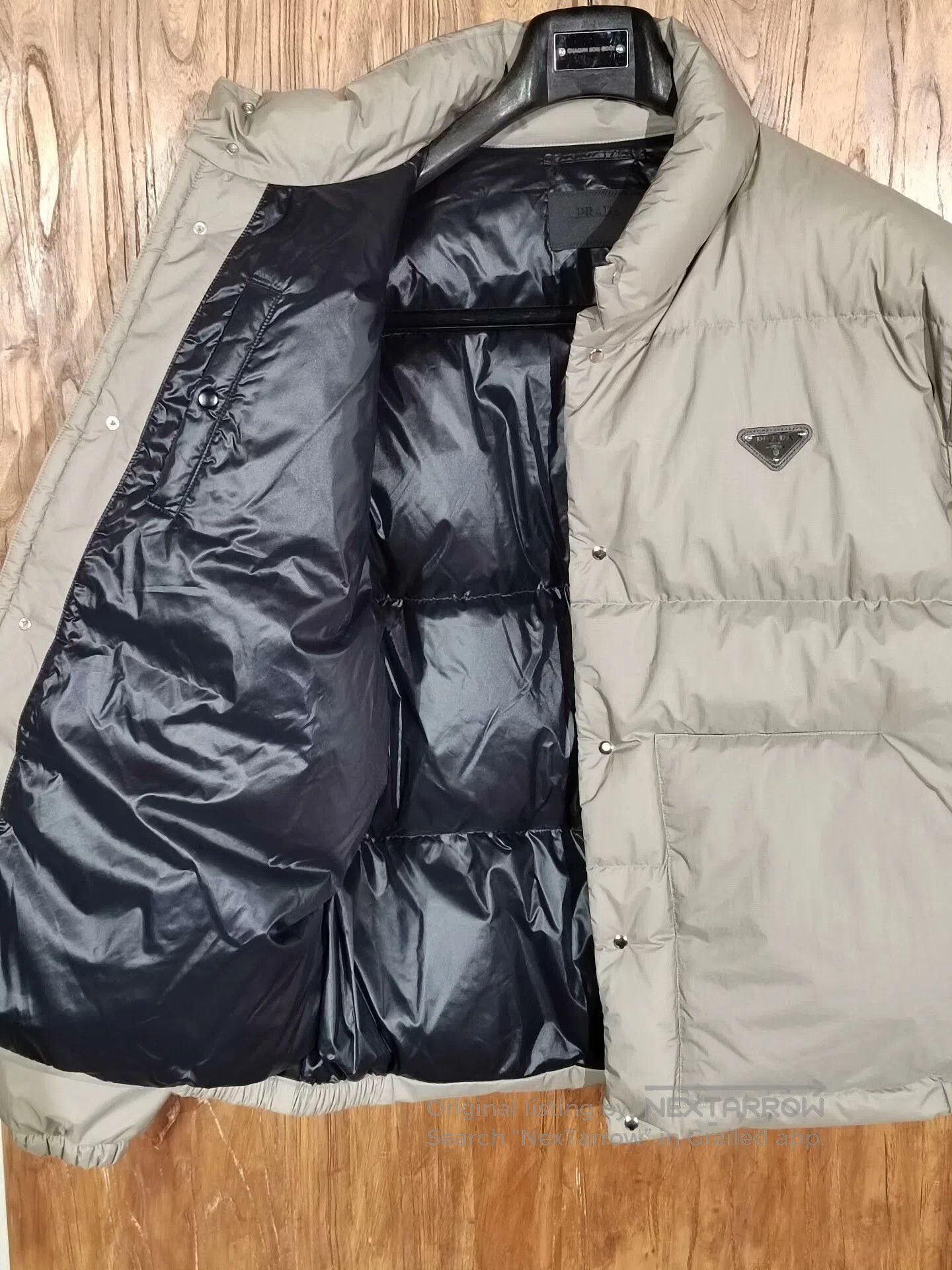 Prada Prada Down Jacket in Gray Color. Size US M / EU 48-50 / 2 - 2 Thumbnail