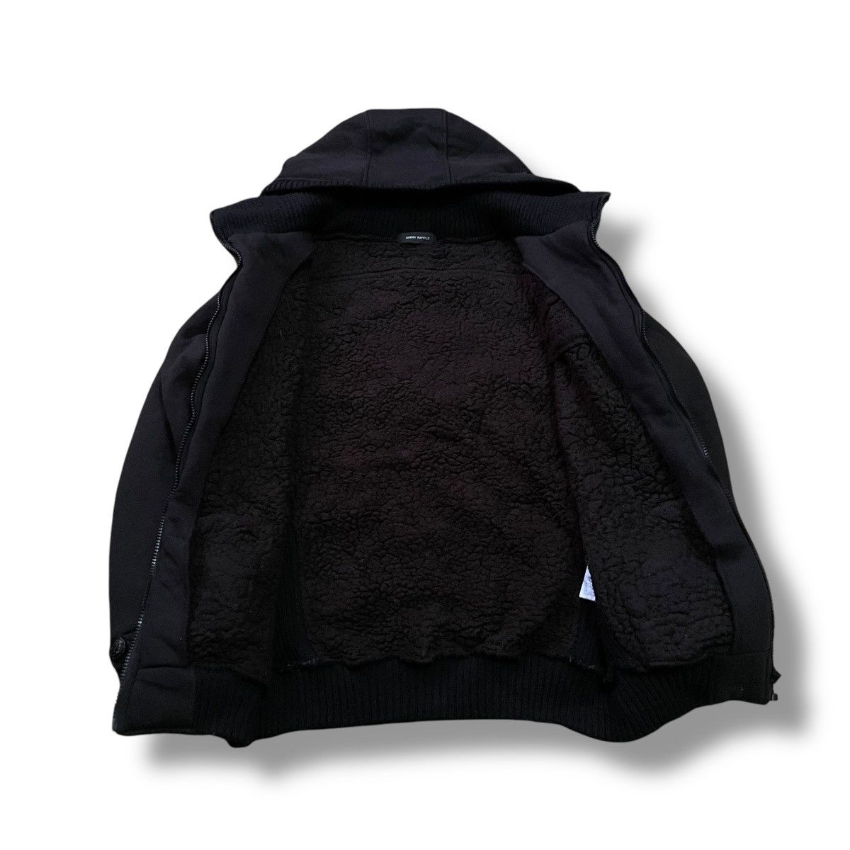 If Six Was Nine 🇯🇵 SHINY RIPPLE AVANT GARDE PUNK GOTHIC HOODIE JACKET Size L / US 10 / IT 46 - 5 Thumbnail