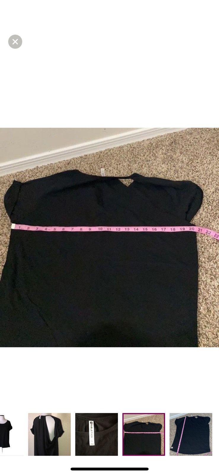 Fabletics Fabletics small Whitney cut out tee Size S / US 4 / IT 40 - 5 Thumbnail