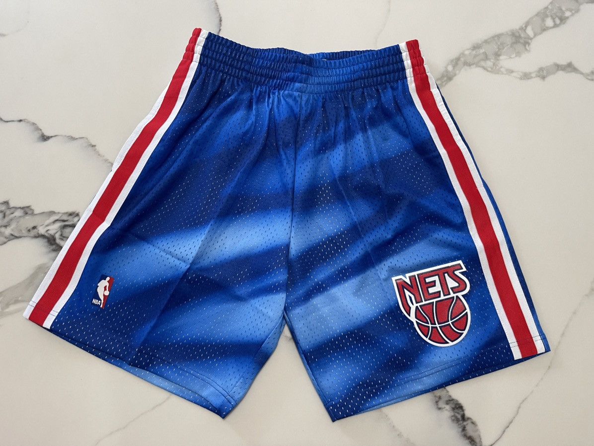 Mitchell & Ness MITCHELL & NESS NBA 90-91 NEW JERSEY NETS SHORTS SIZE M NWT Size US 33 - 1 Thumbnail