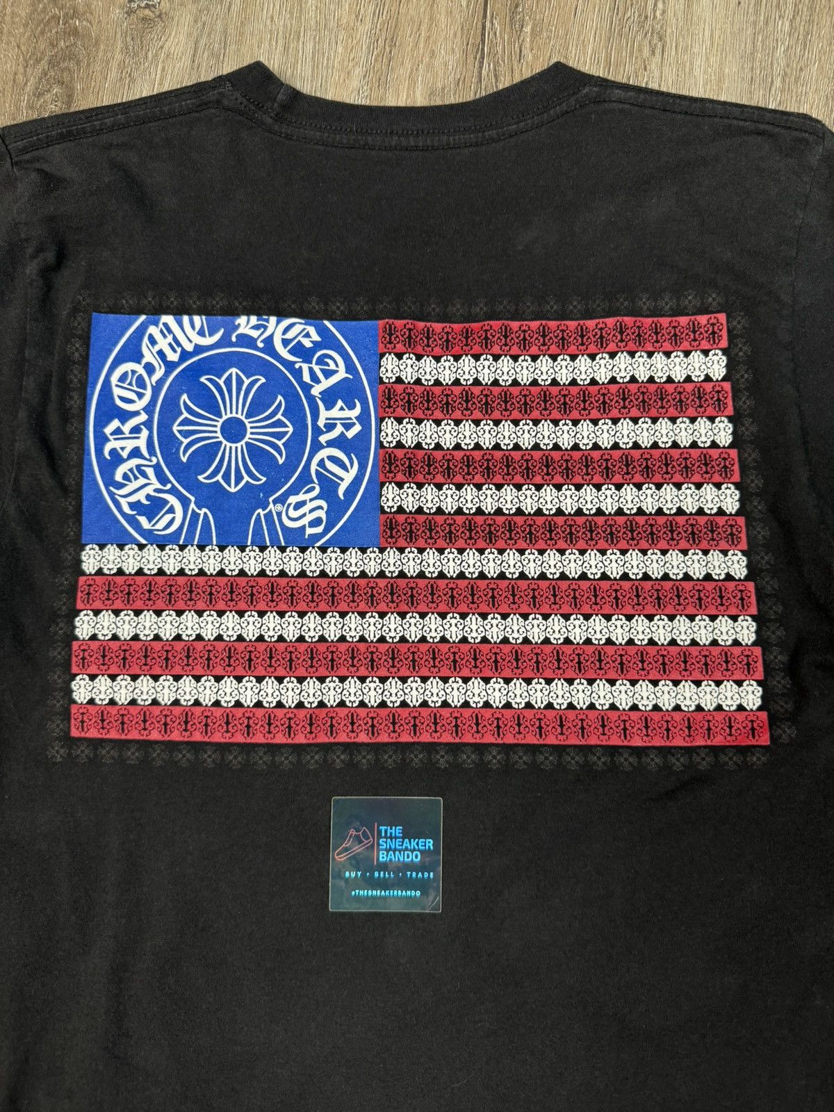 Chrome Hearts Chrome Hearts American Flag Dagger T-shirt Small Size US S / EU 44-46 / 1 - 2 Thumbnail