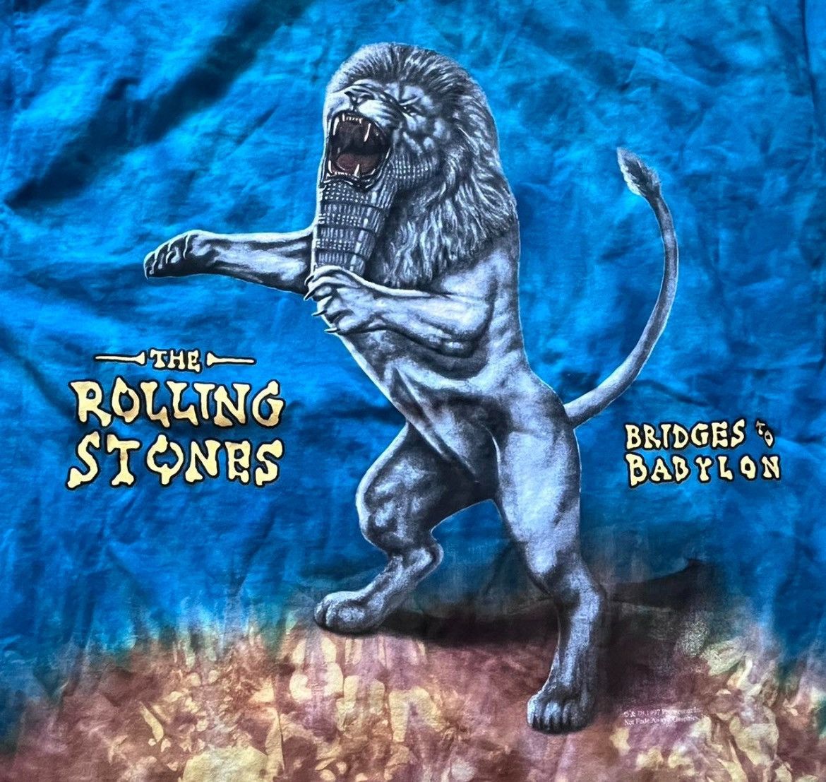 Delta og cintage bridges to babylon rolling stone from concert Size US XL / EU 56 / 4 - 4 Thumbnail
