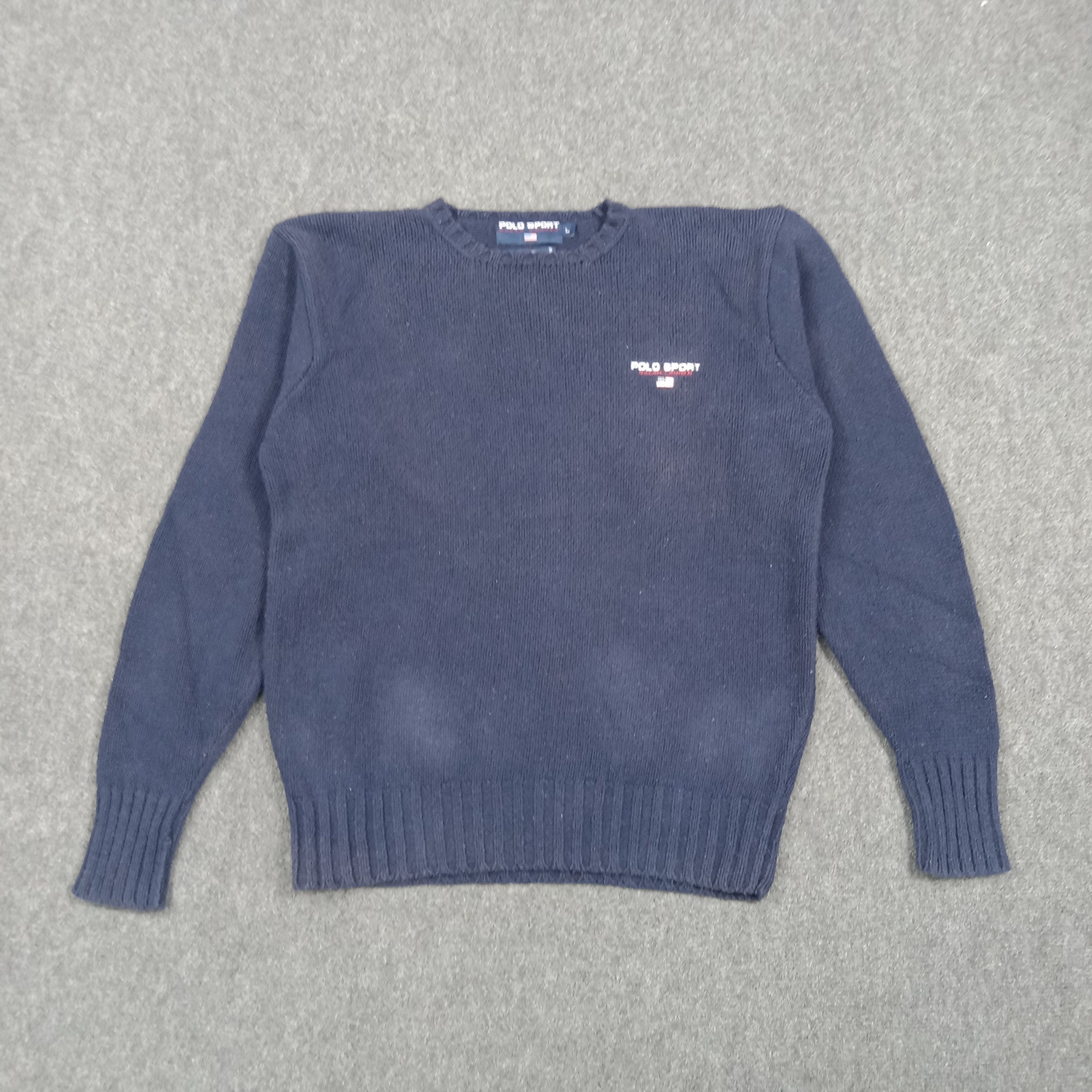 Polo Ralph Lauren Polo Sport Ralph Lauren Knitwear Sweatshirt C281N20 Size US L / EU 52-54 / 3 - 1 Thumbnail