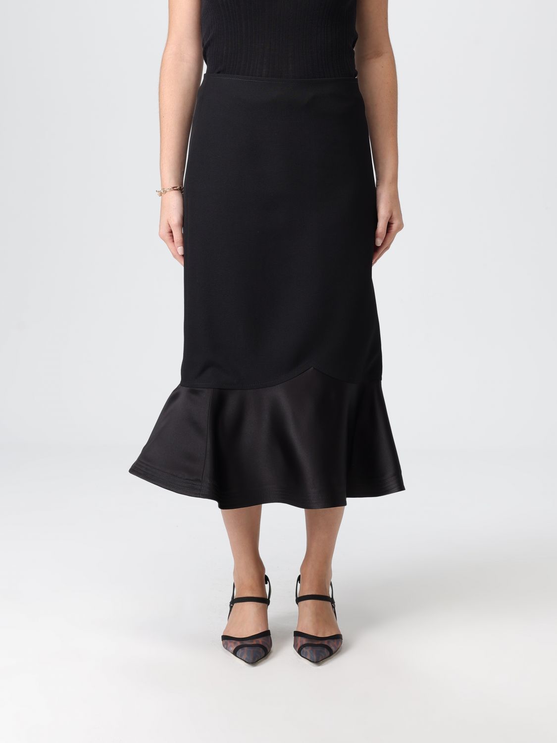 Fendi Fendi Skirt Woman Black Size 28" / US 6 / IT 42 - 1 Thumbnail