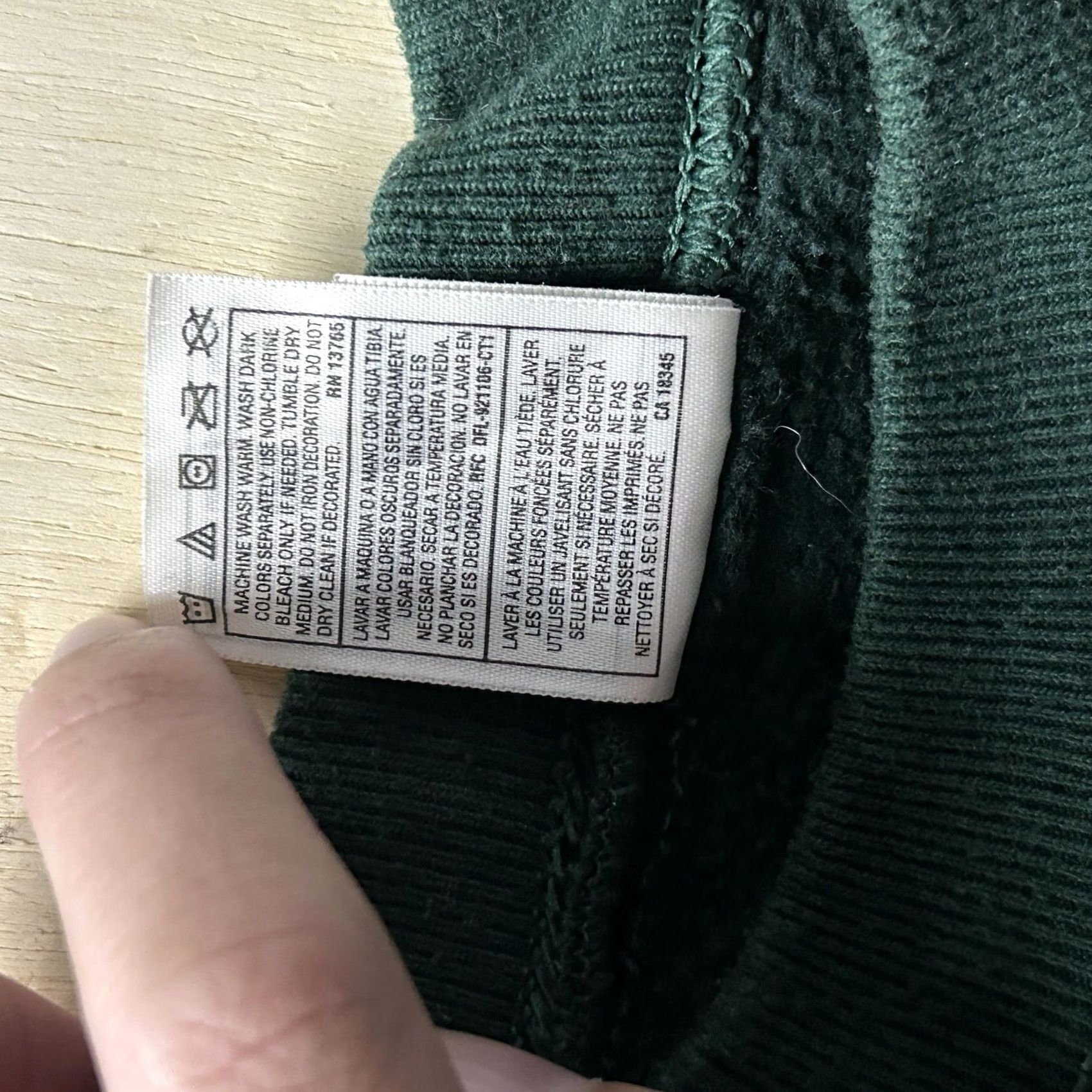 Fruit Of The Loom VINTAGE 90s SCI Greensburg Corrections Fleece Sweatshirt Mens XXL Green Size US XXL / EU 58 / 5 - 4 Thumbnail