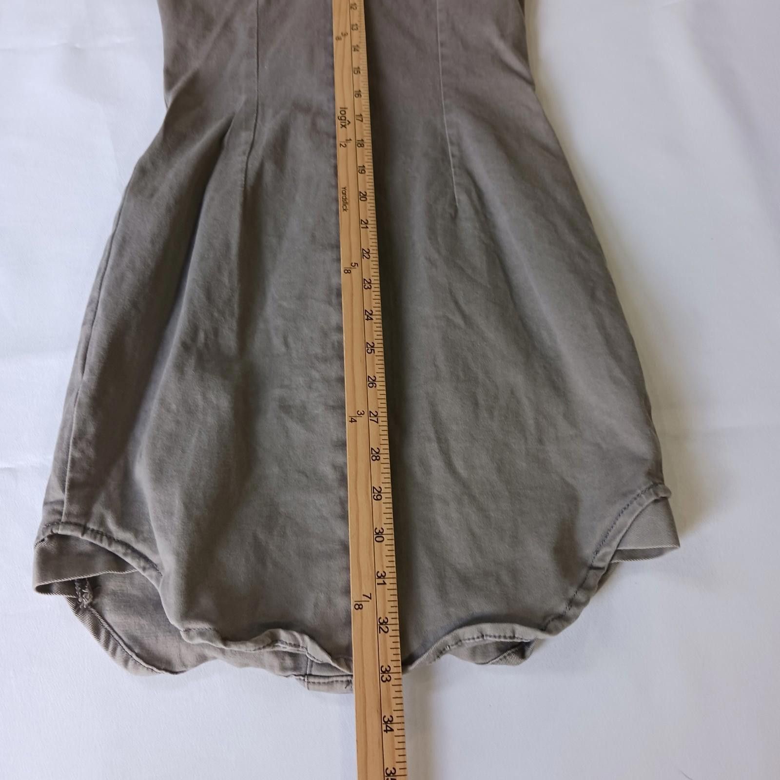 Other Funky Soul Womens Greenish Gray Snap Button Dress Size Small Size S / US 4 / IT 40 - 8 Thumbnail