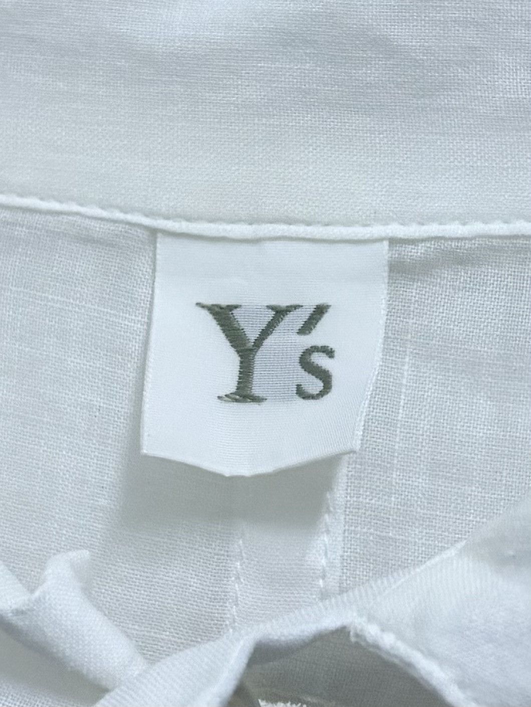 Yohji Yamamoto S/S 2018 Y's Yohji Yamamoto - Avant Garde White Blouse Size XS / US 0-2 / IT 36-38 - 12 Thumbnail