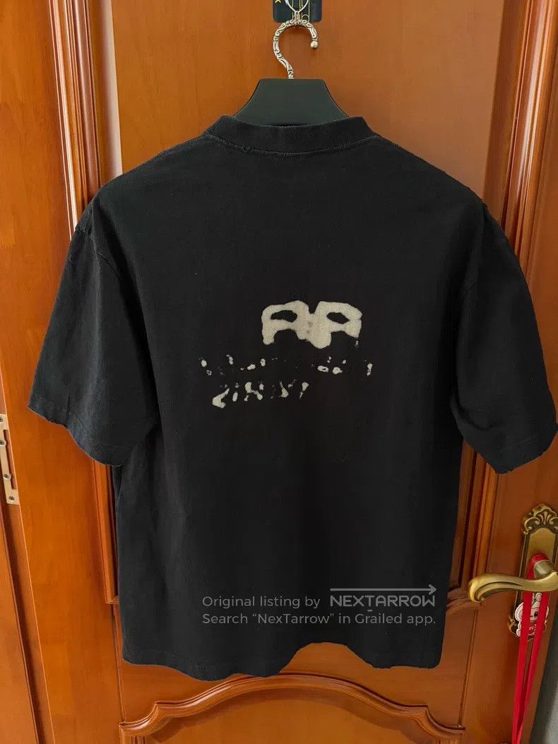 Balenciaga Balenciaga Splatter Double B Short Sleeve T-Shirt Size US XS / EU 42 / 0 - 2 Thumbnail