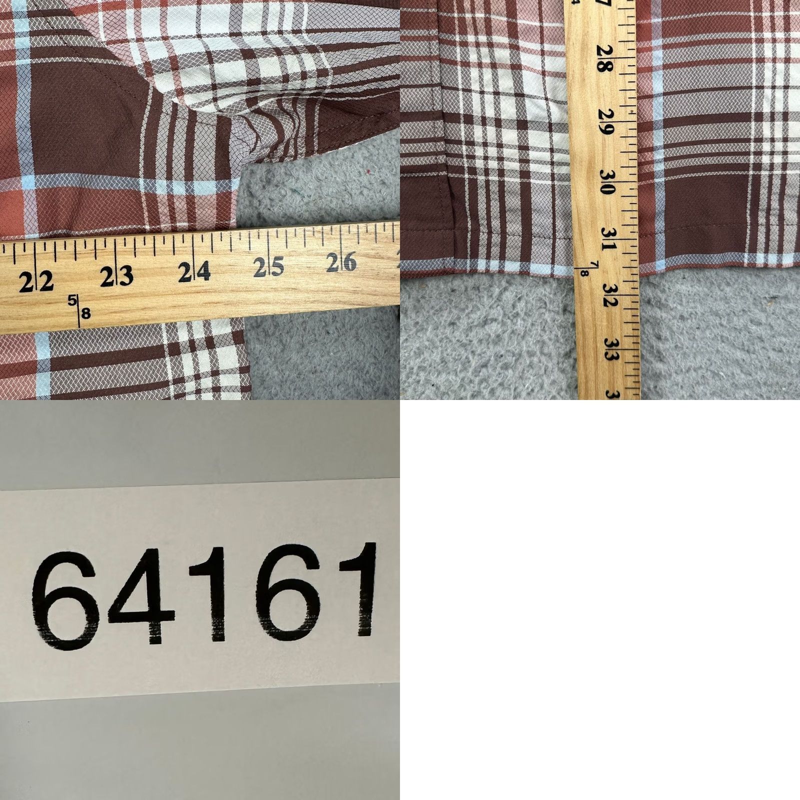 Eddie Bauer VINTAGE Eddie Bauer Button Up Shirt Mens Large Tall Brown Plaid Convertible Lightweight Size US L / EU 52-54 / 3 - 8 Thumbnail