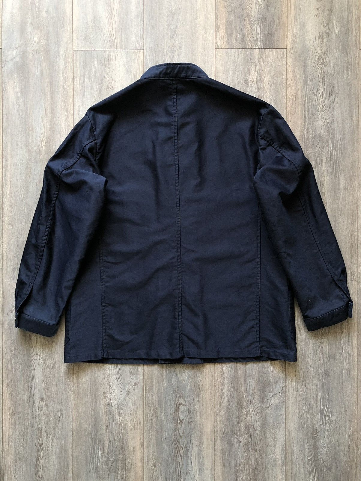 *A VONTADE × Japanese Brand DOUBLE BREASTED AVANT GARDE JACKET dark navy Size US L / EU 52-54 / 3 - 7 Thumbnail