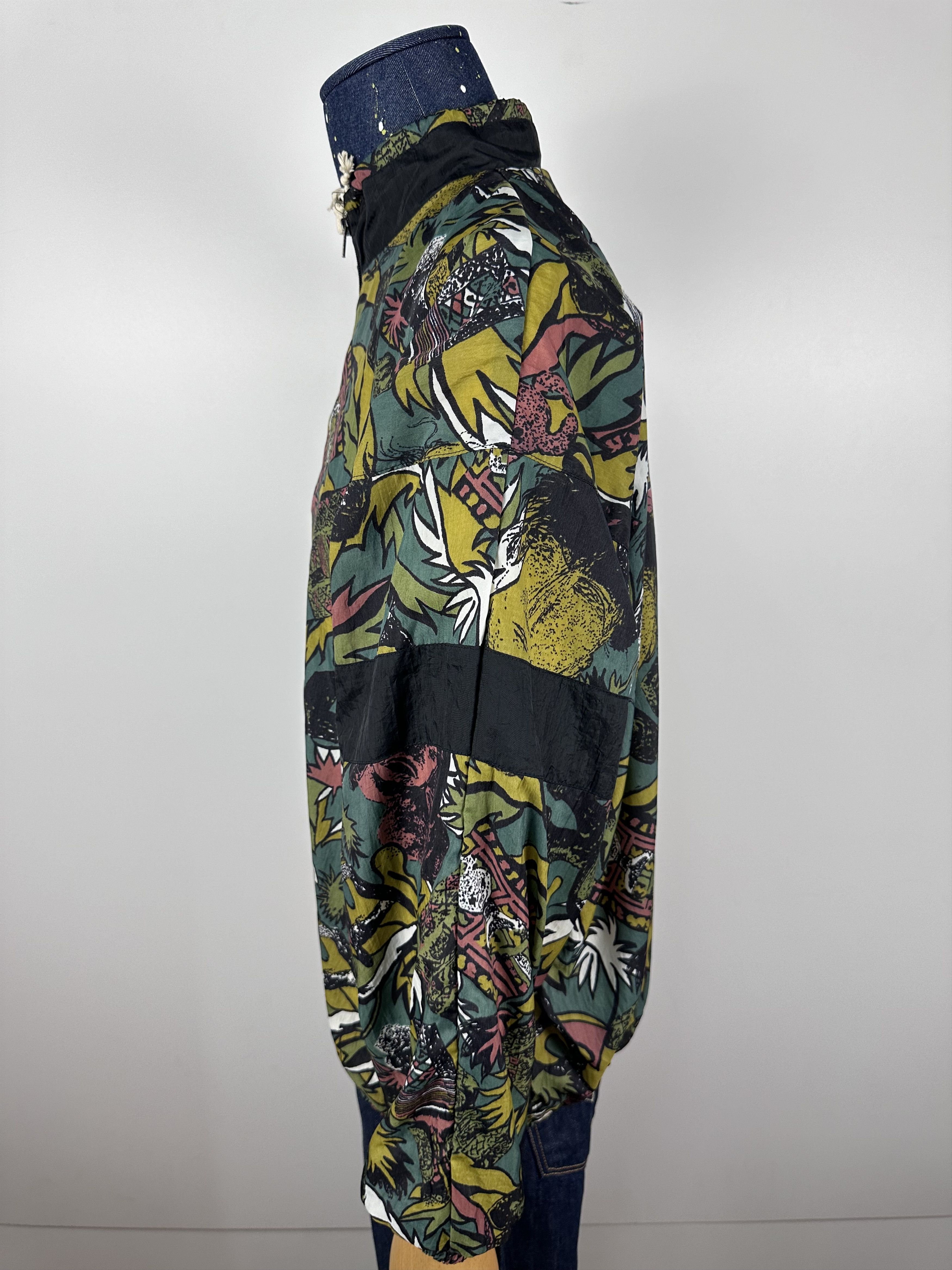 Vintage Vintage 90s Super Champ All Over Crazy Print Jacket Size US L / EU 52-54 / 3 - 5 Thumbnail
