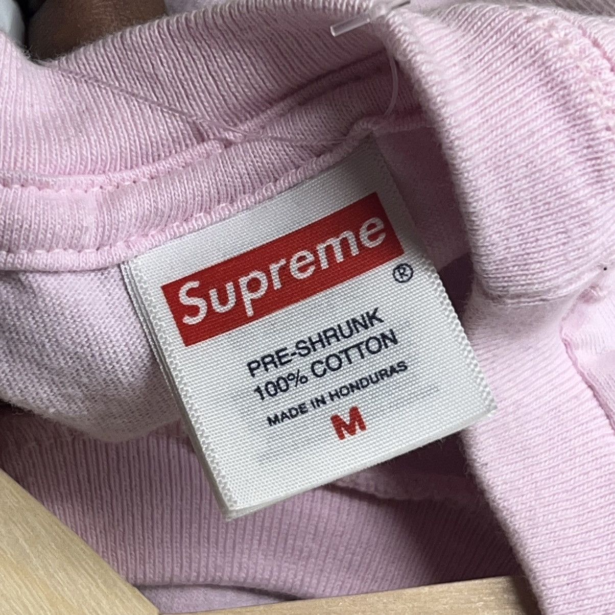 Supreme Supreme Connect Tee Light Pink Size US M / EU 48-50 / 2 - 5 Thumbnail