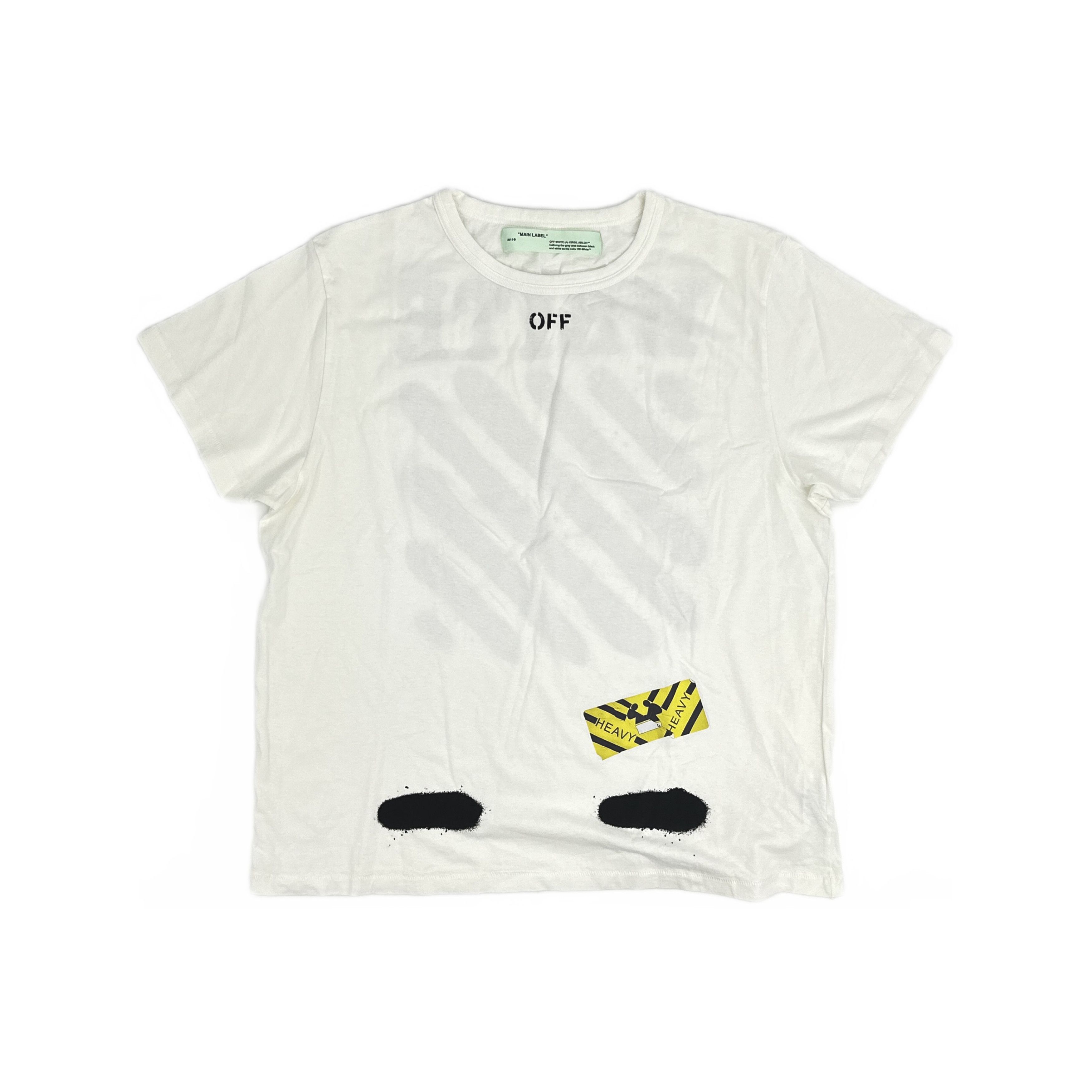 Off-White OFF-WHITE Spray Logo T-Shirt Size L Size US L / EU 52-54 / 3 - 1 Thumbnail