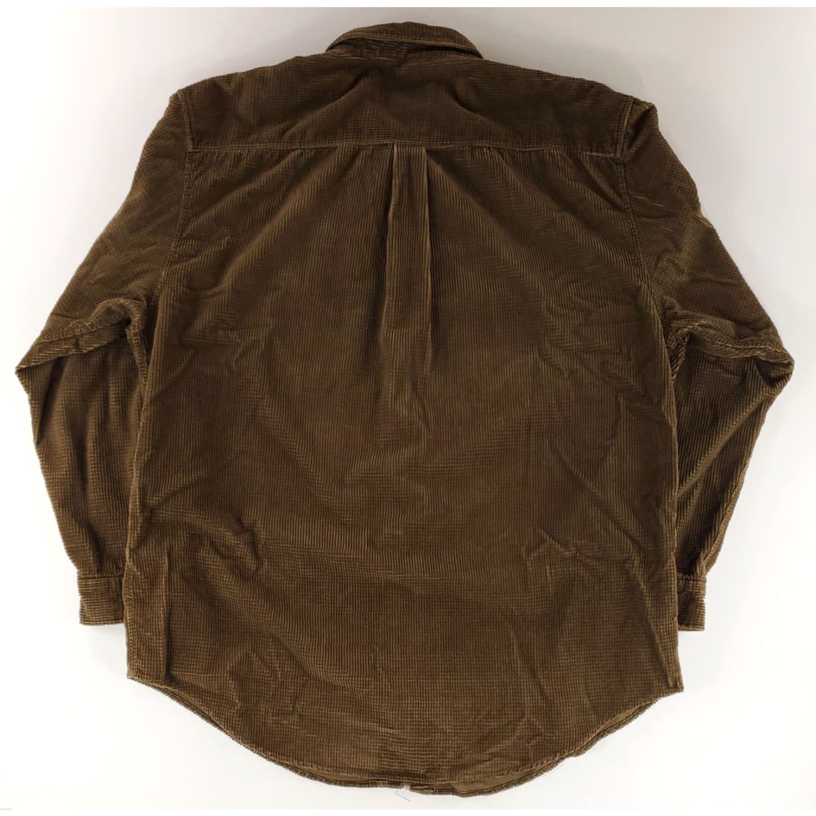 The Territory Ahead Territory Ahead Button-Up Shirt Mens XXL Brown Waffle Knit Textured Long Sleeve, 2XL (Regular) Size US XXL / EU 58 / 5 - 4 Thumbnail