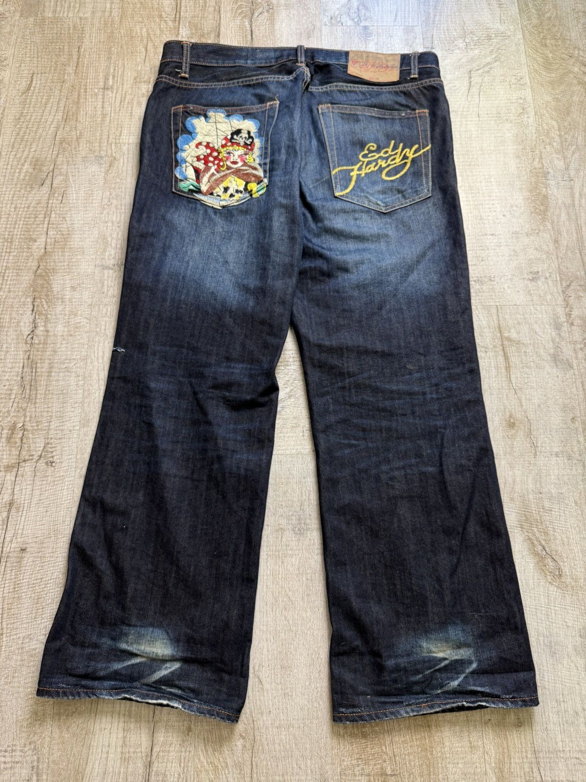 Ed Hardy Vintage Ed Hardy Jeans by Christian Audigier Pants Size US 38 / EU 54 - 2 Thumbnail