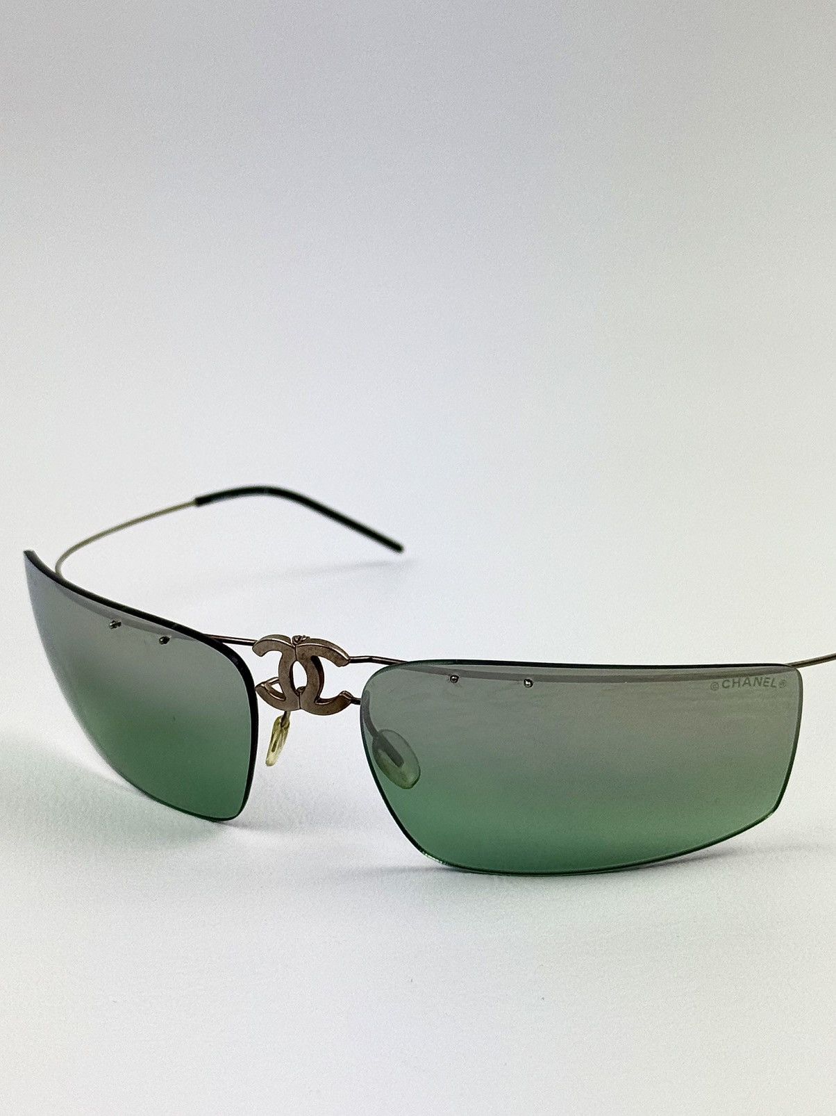 Chanel Chanel - Sports - CC - Foldable - Shield Sunglasses Size ONE SIZE - 2 Thumbnail