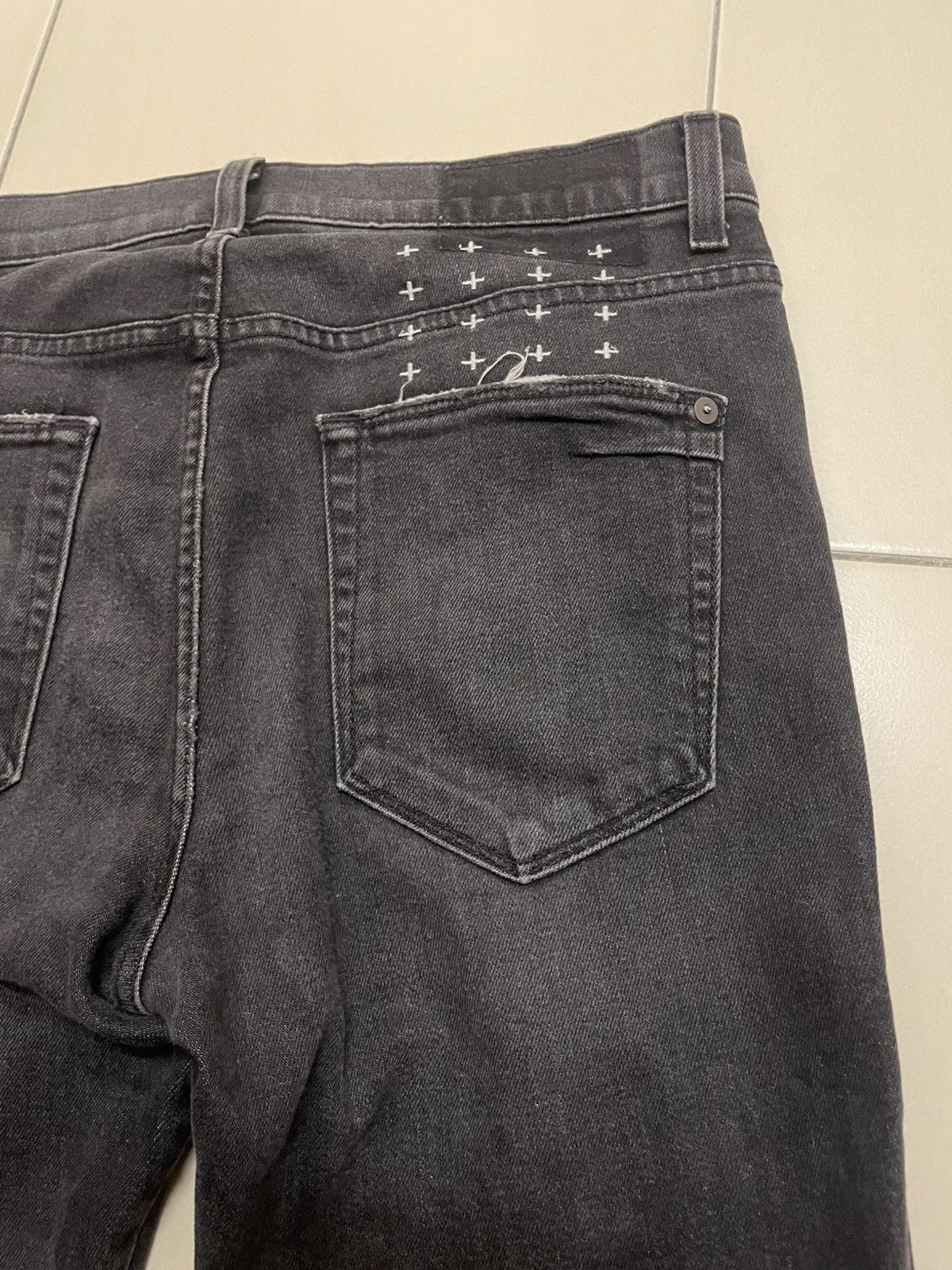 Ksubi Ksubi Distressed Jeans Size US 31 - 9 Thumbnail